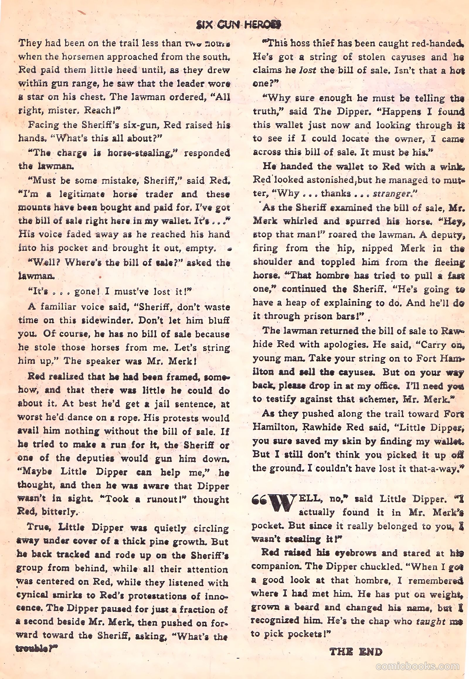 Six-Gun Heroes #17 — page 26 of 36