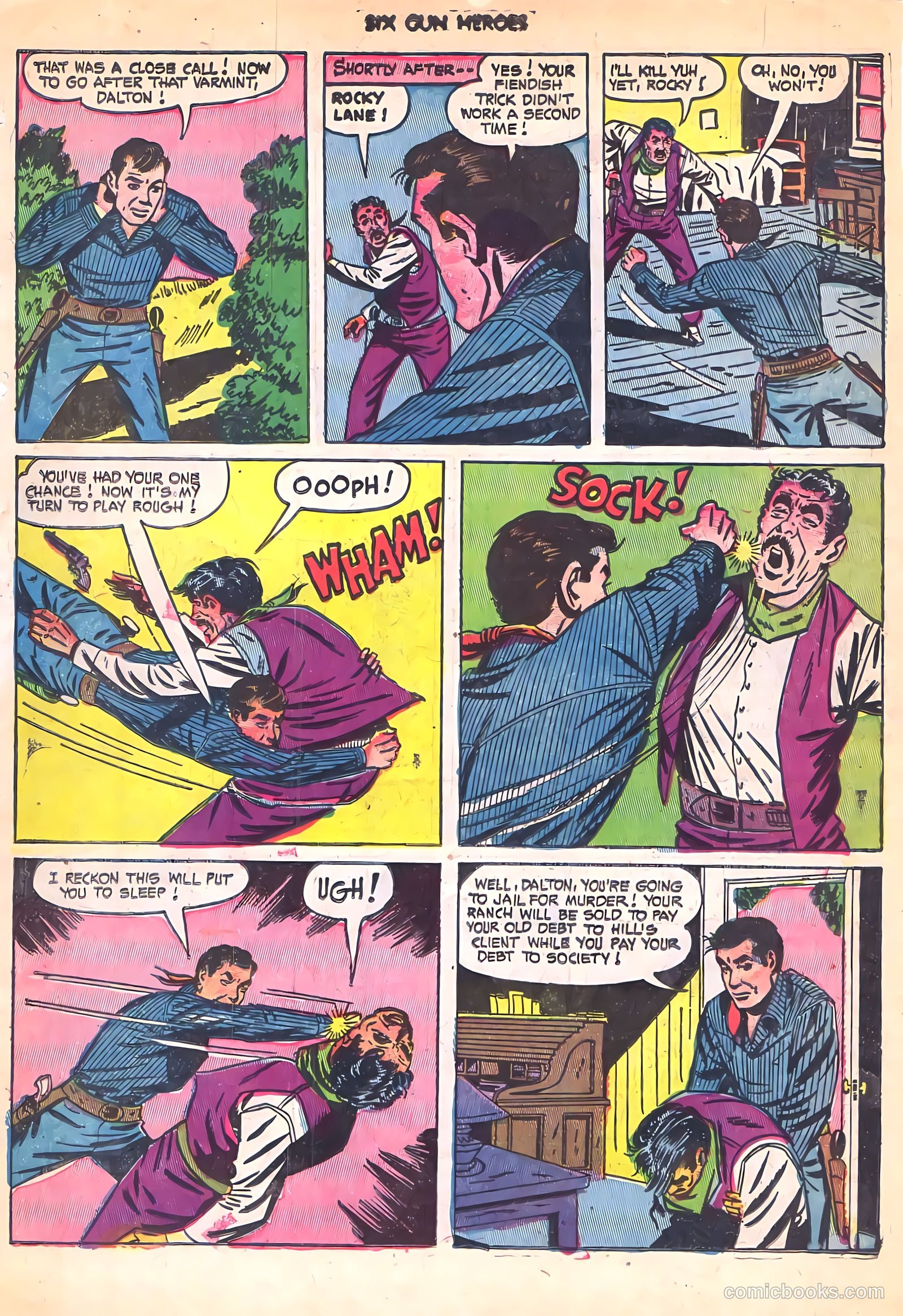 Six-Gun Heroes #17 — page 34 of 36