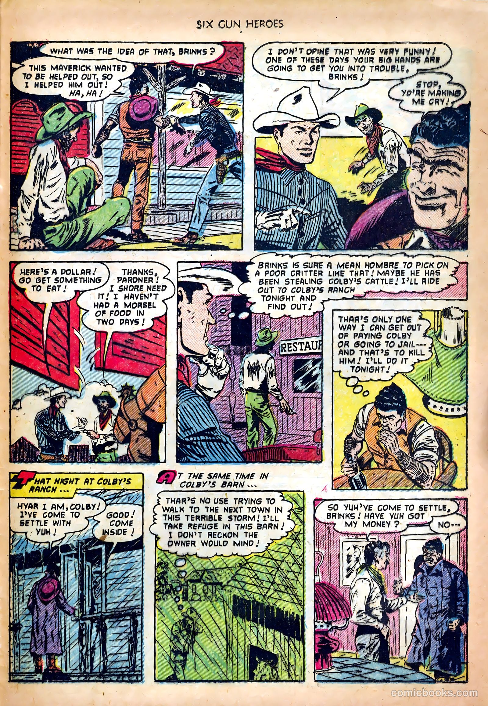 Six-Gun Heroes #18 — page 29 of 36