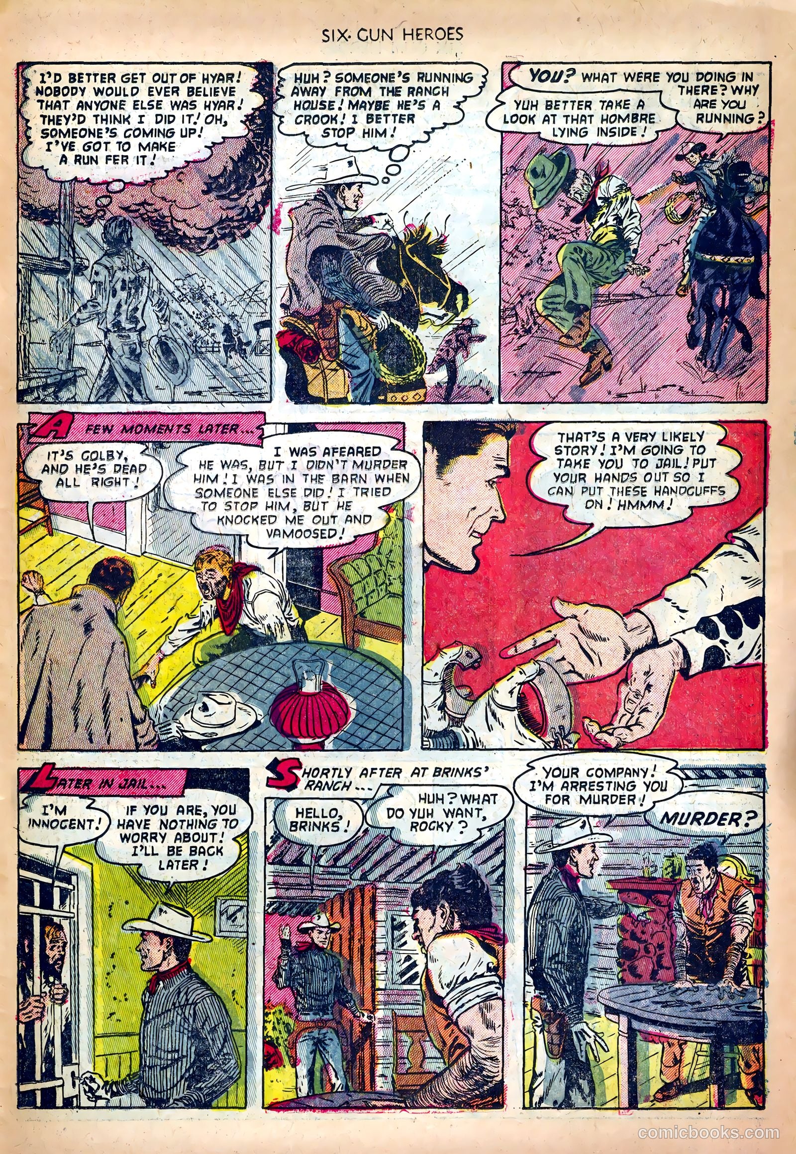Six-Gun Heroes #18 — page 31 of 36