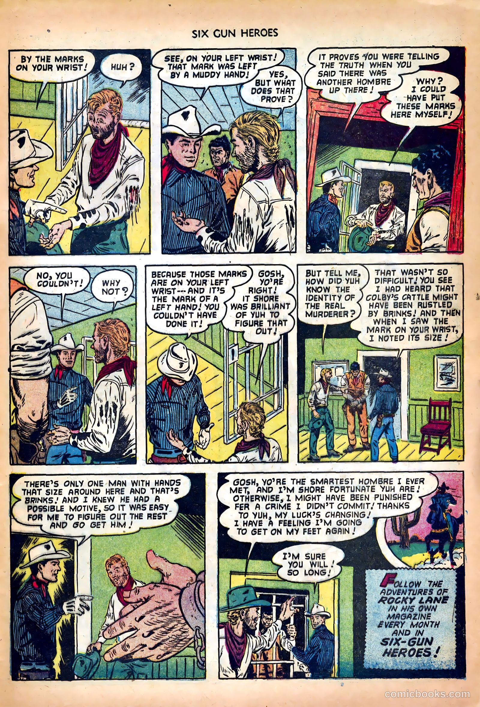 Six-Gun Heroes #18 — page 33 of 36