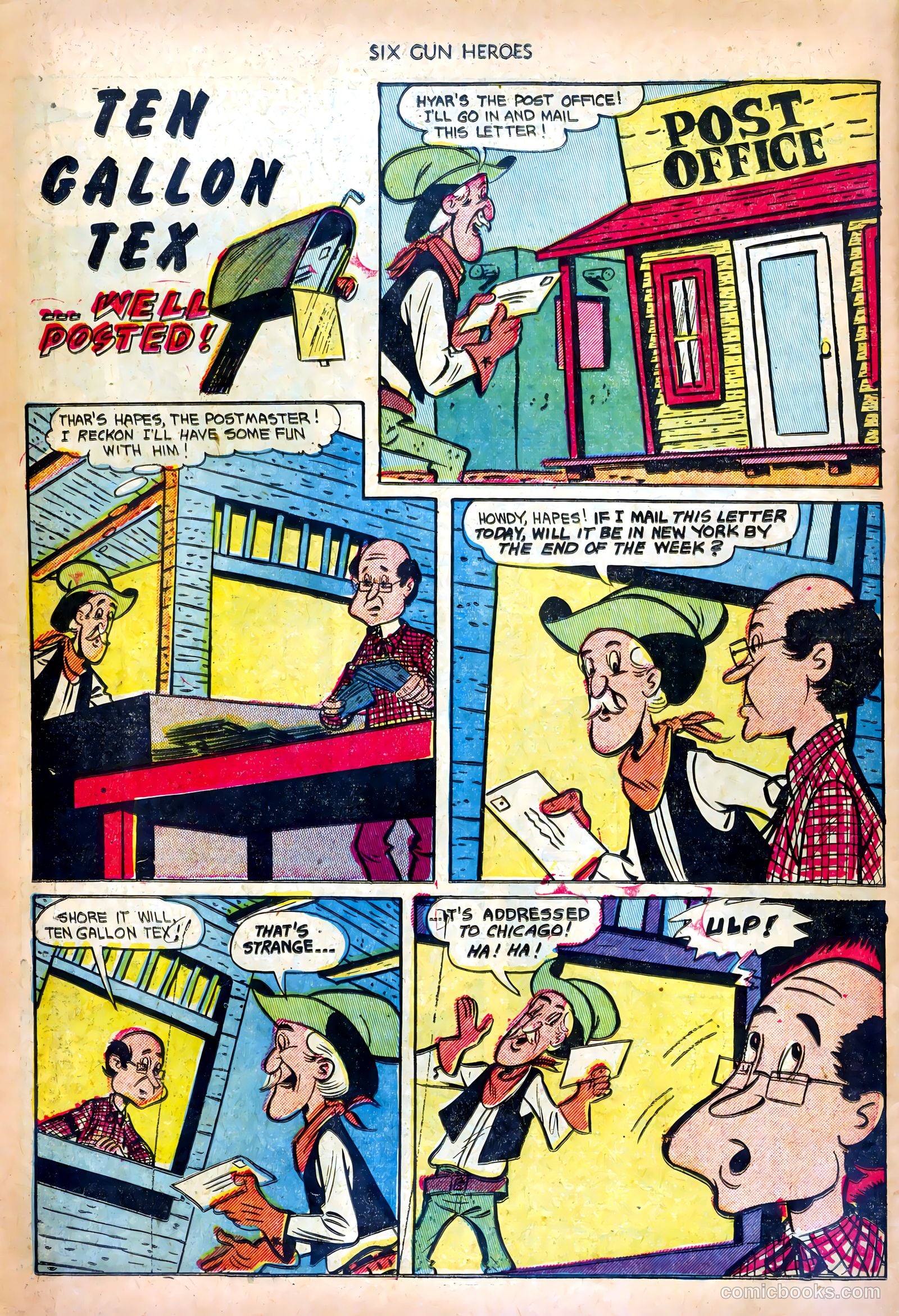 Six-Gun Heroes #18 — page 34 of 36