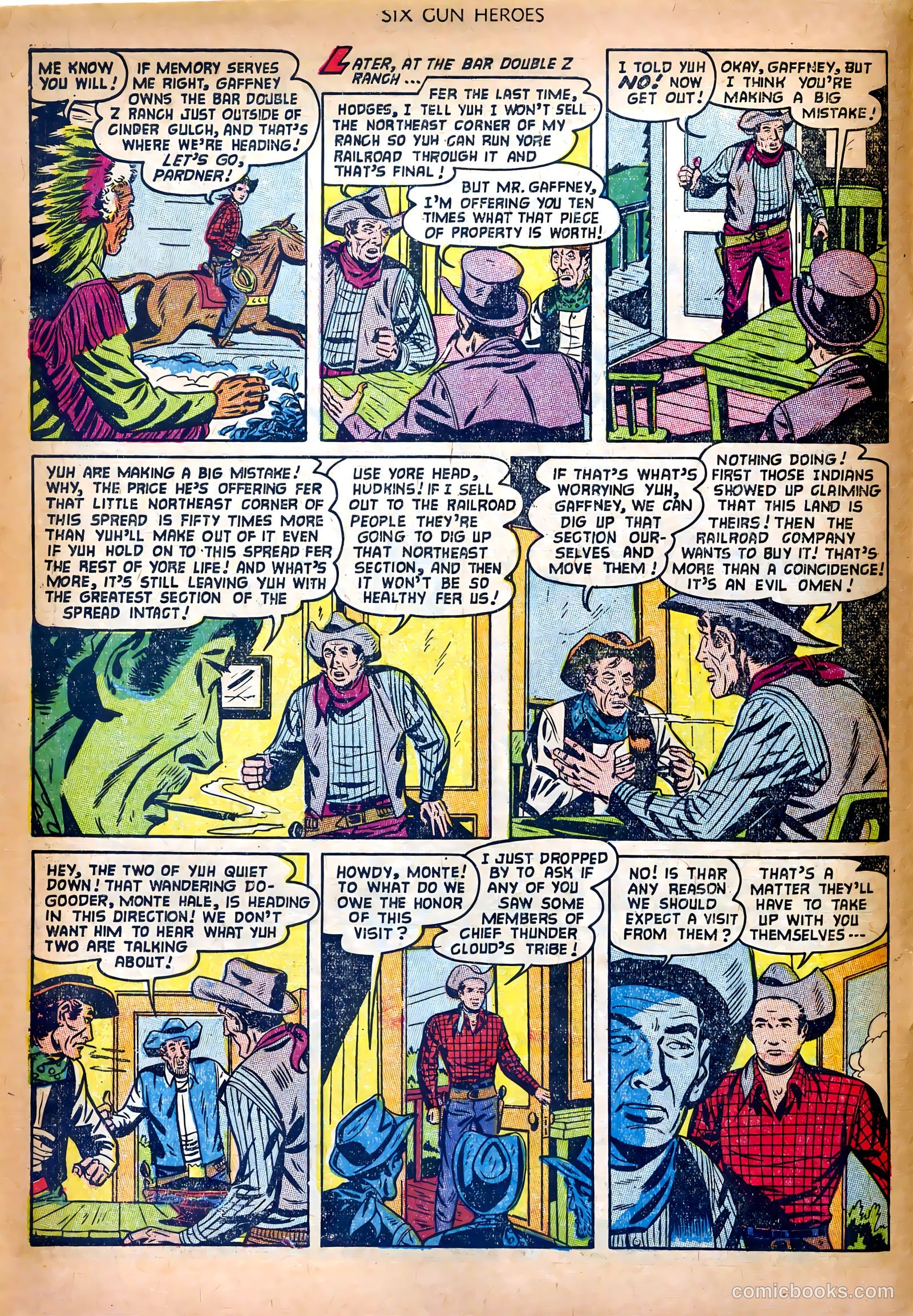 Six-Gun Heroes #19 — page 10 of 36