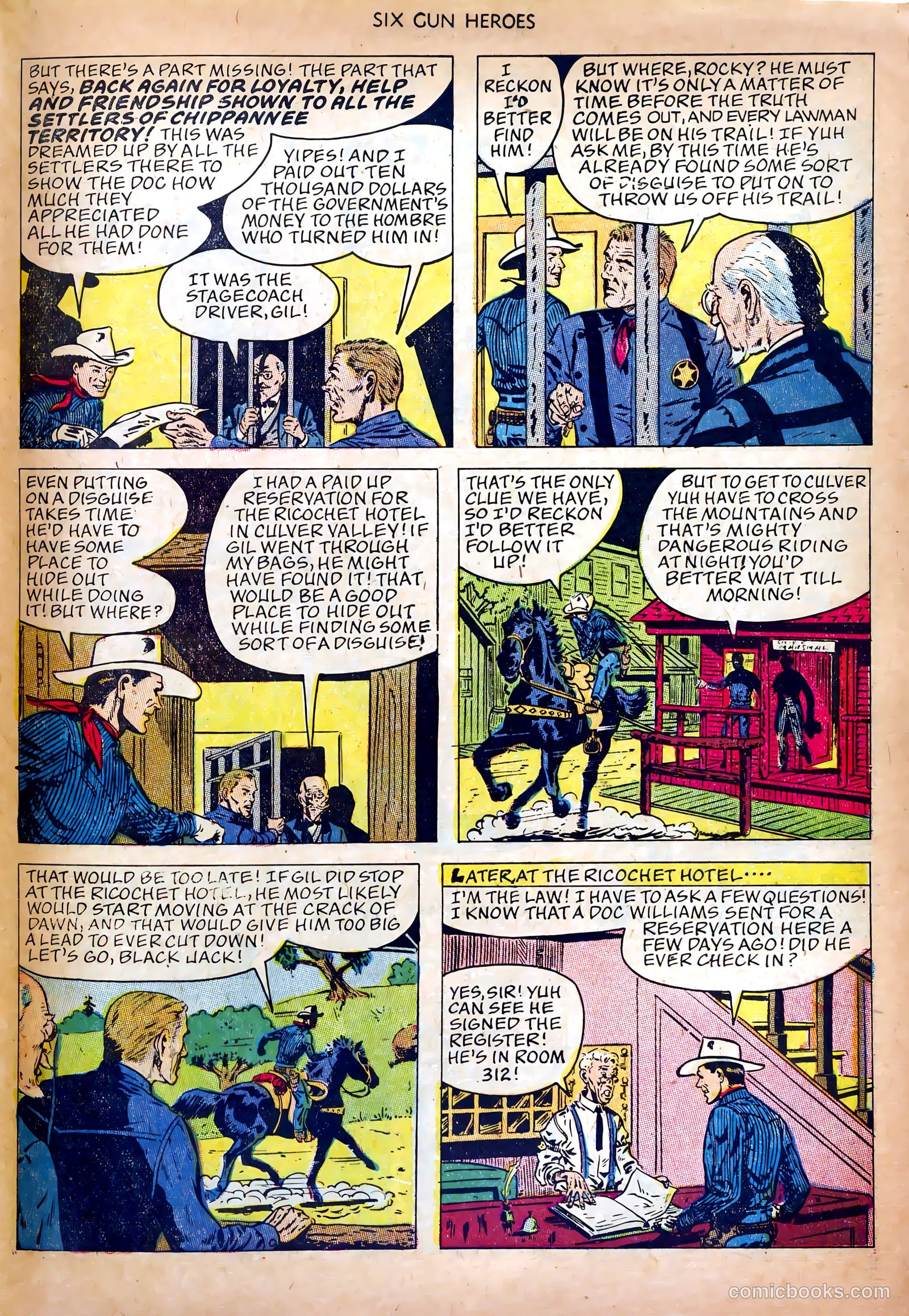Six-Gun Heroes #19 — page 31 of 36