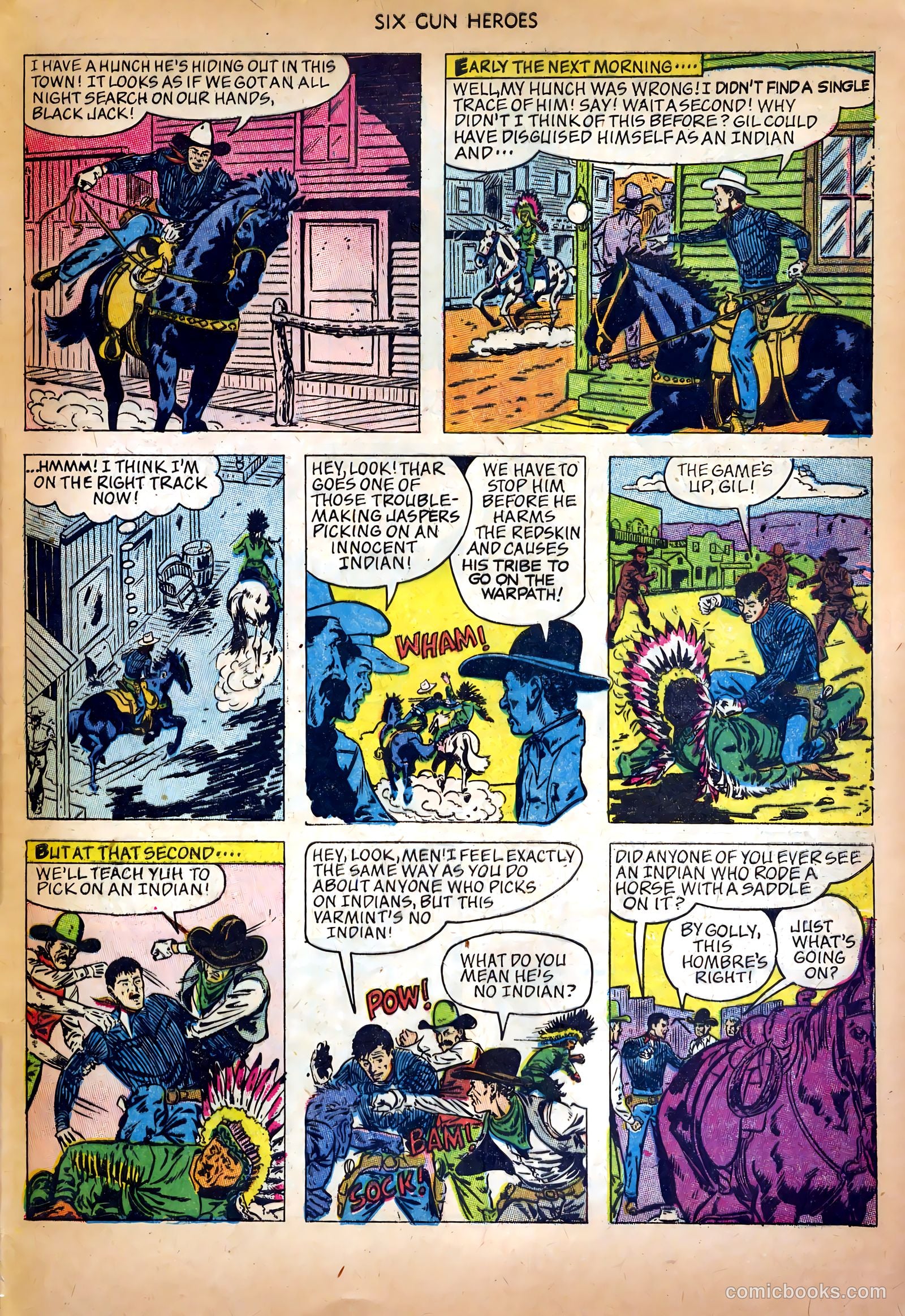 Six-Gun Heroes #19 — page 33 of 36