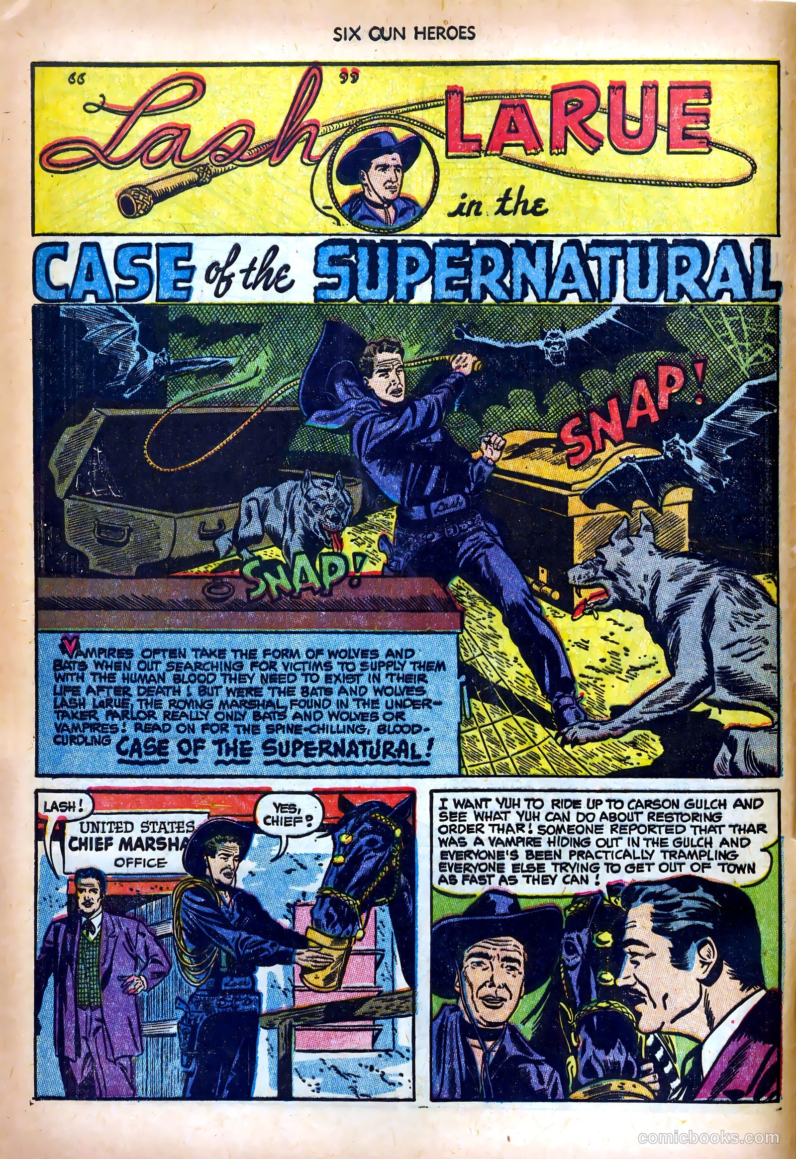 Six-Gun Heroes #20 — page 8 of 36