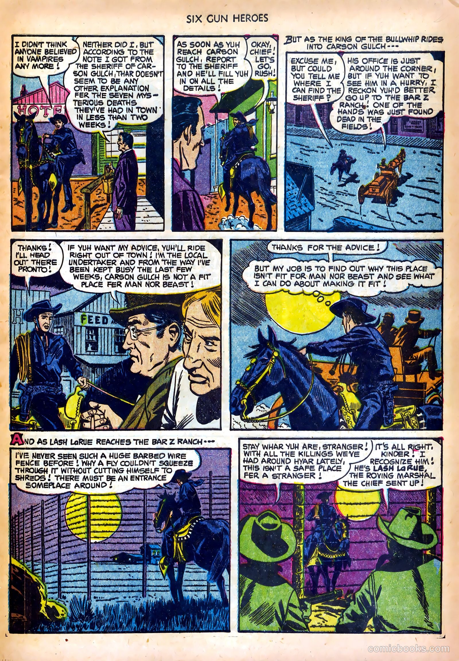 Six-Gun Heroes #20 — page 9 of 36