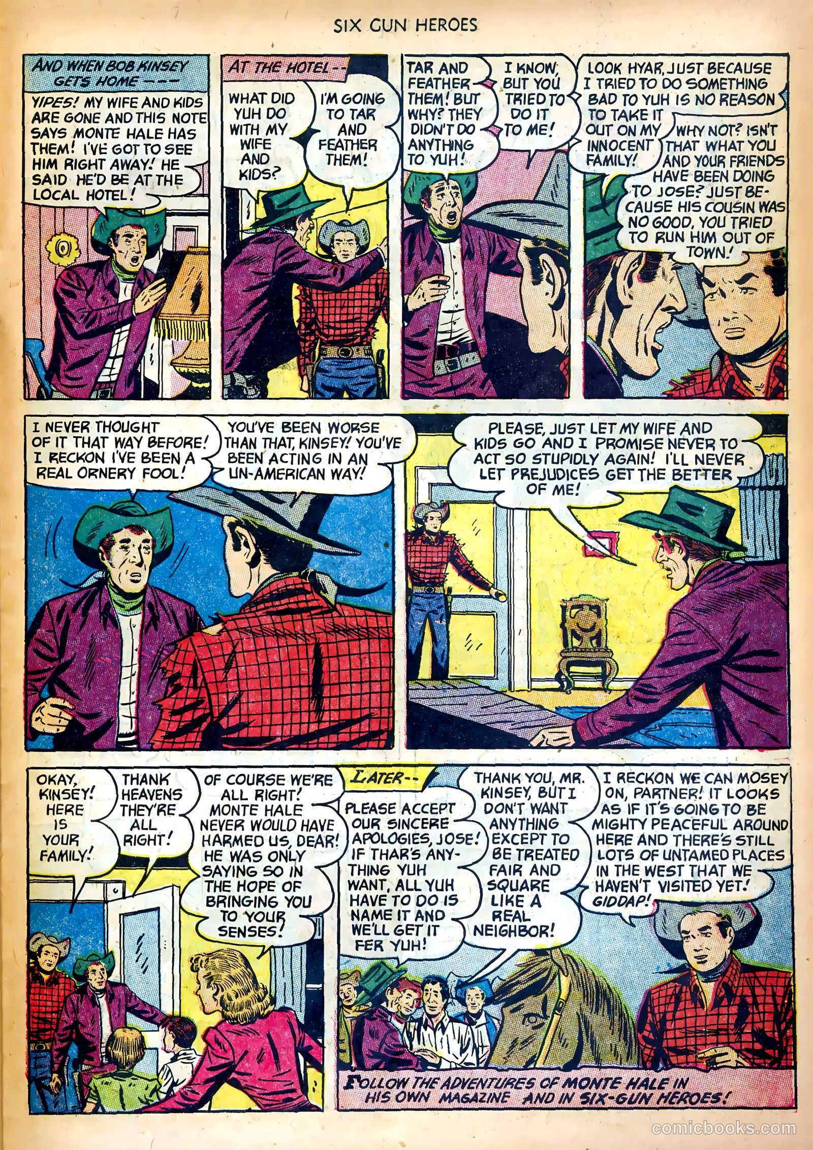 Six-Gun Heroes #20 — page 27 of 36