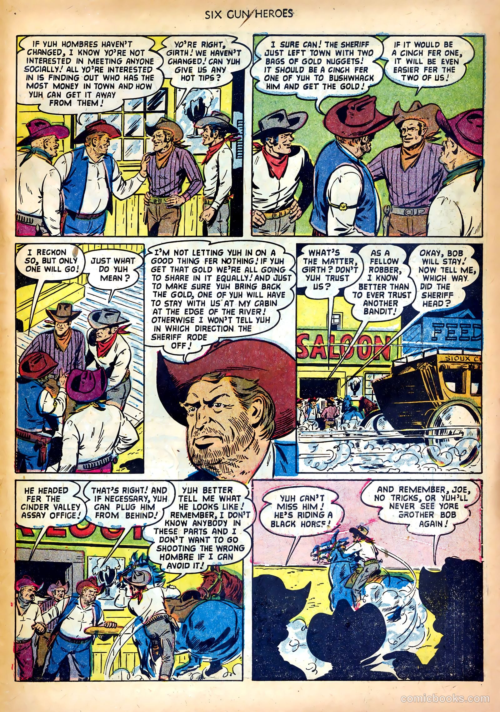 Six-Gun Heroes #20 — page 31 of 36
