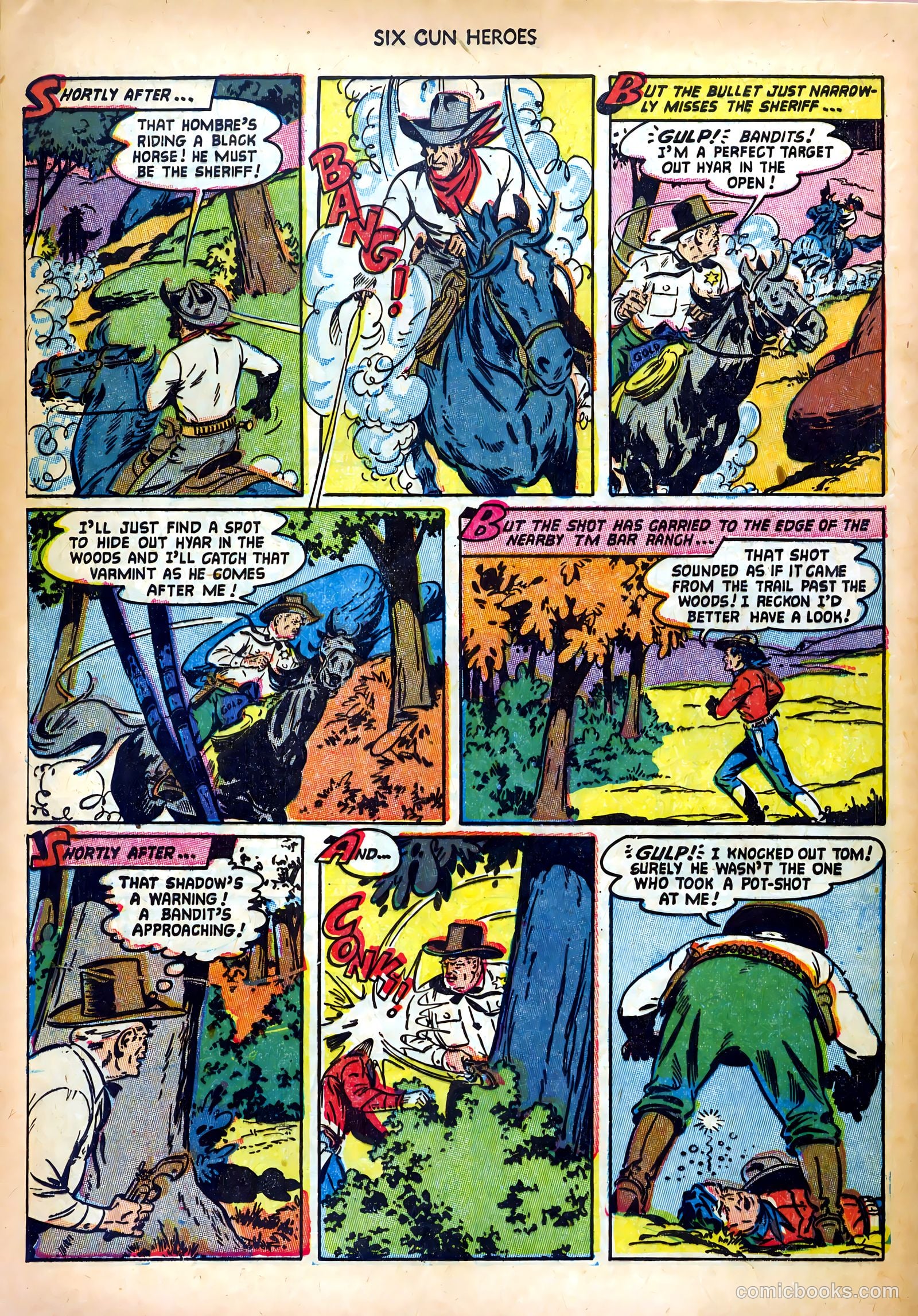 Six-Gun Heroes #20 — page 32 of 36
