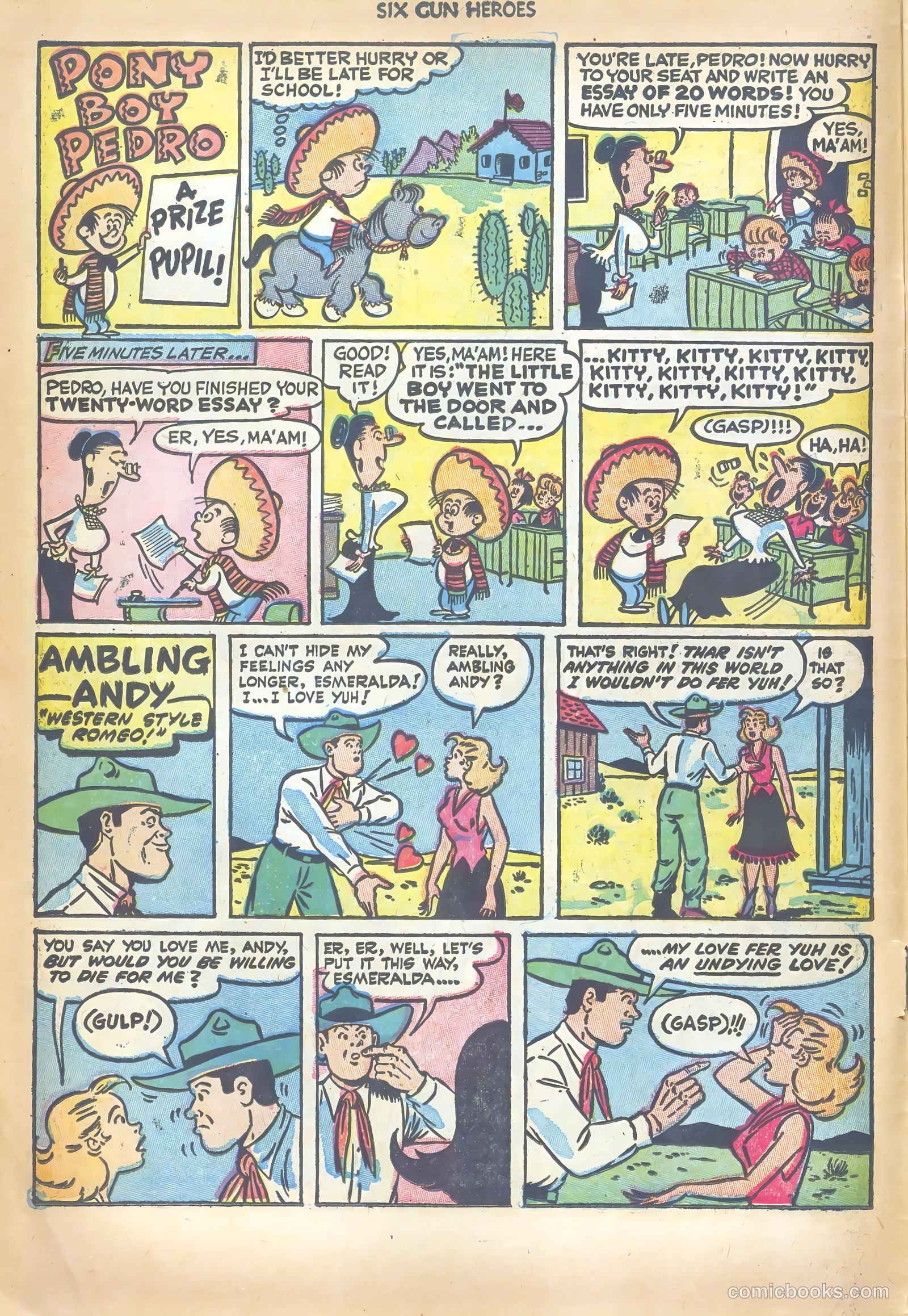 Six-Gun Heroes #21 — page 8 of 36