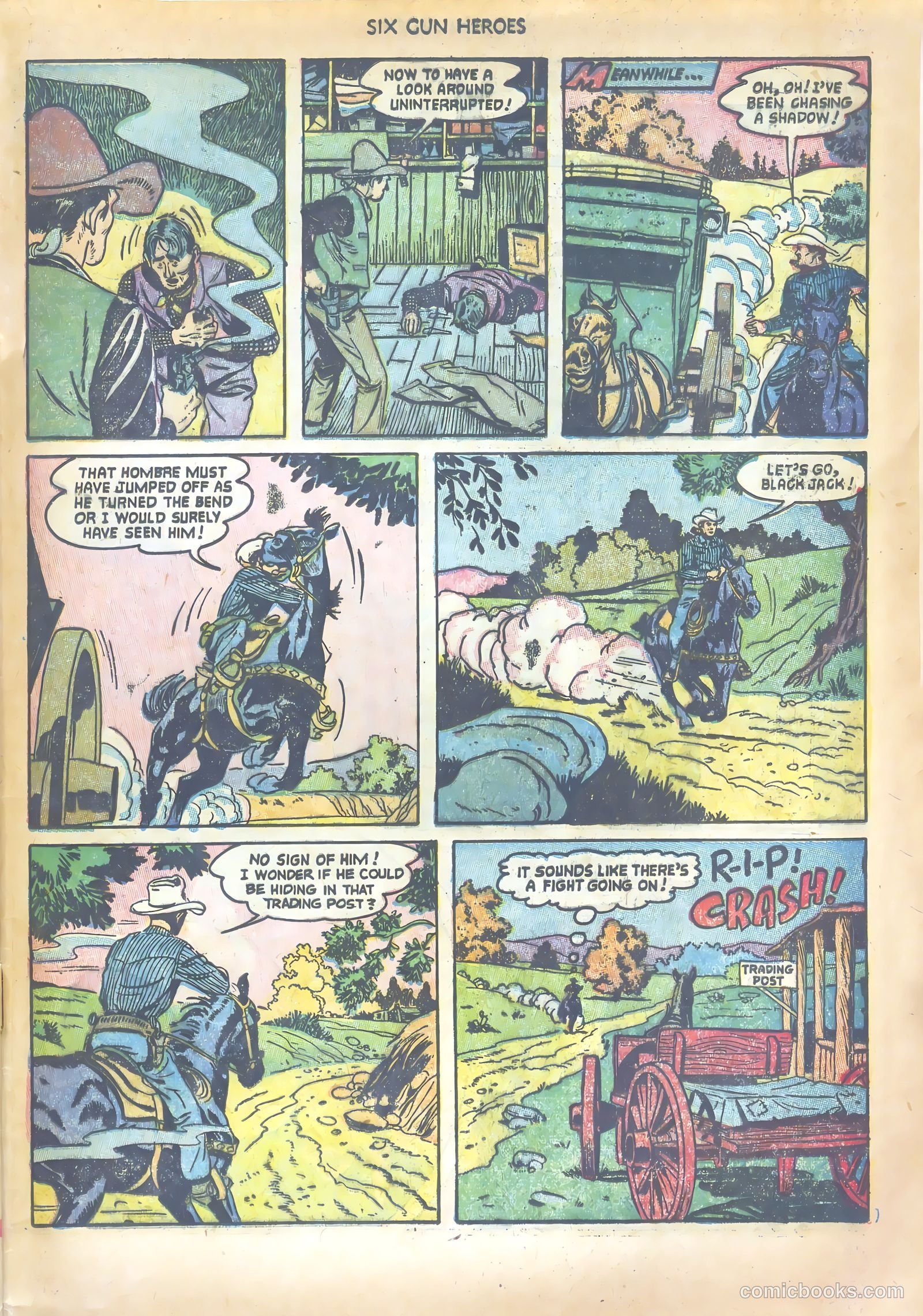Six-Gun Heroes #21 — page 33 of 36