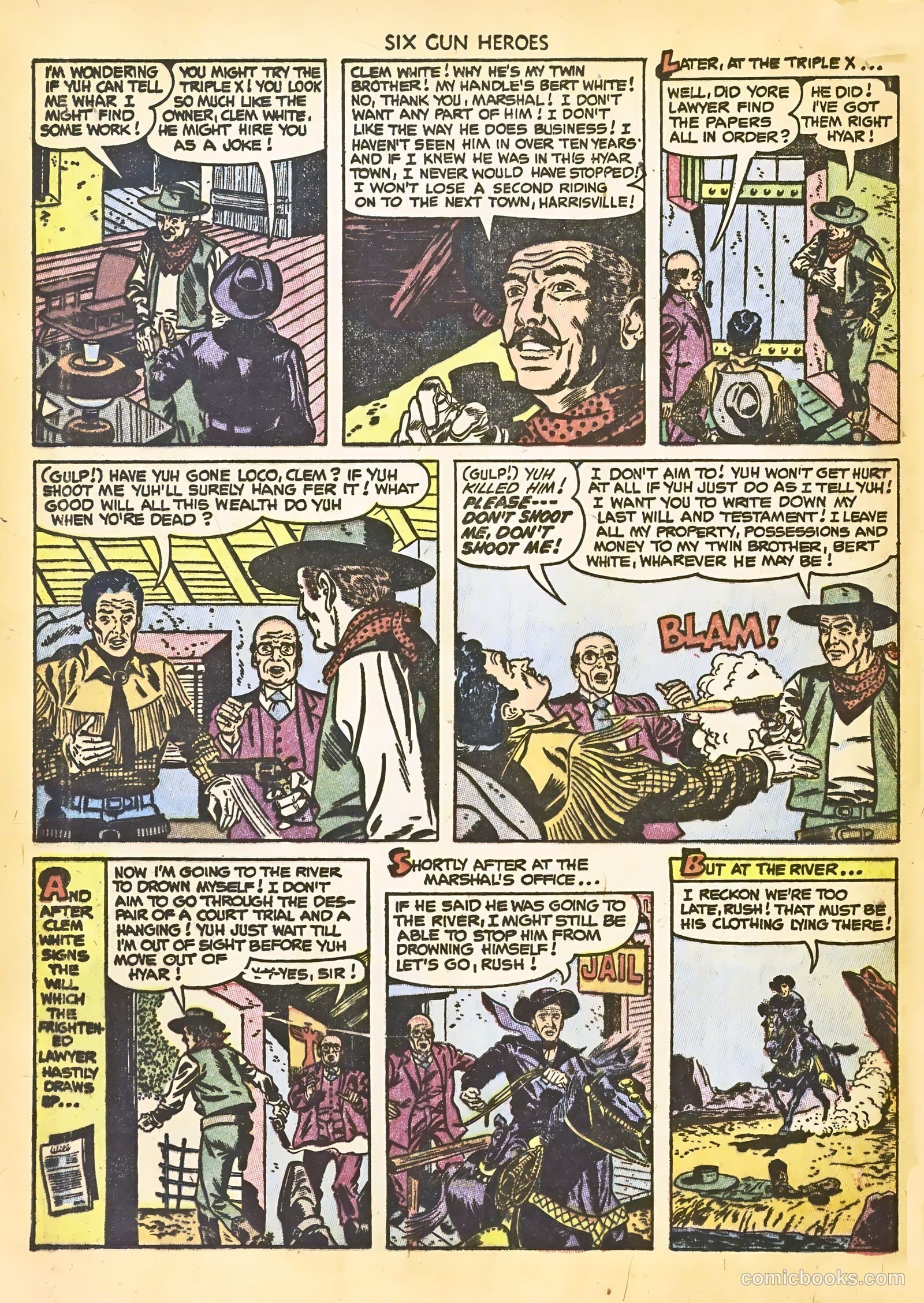 Six-Gun Heroes #22 — page 24 of 36