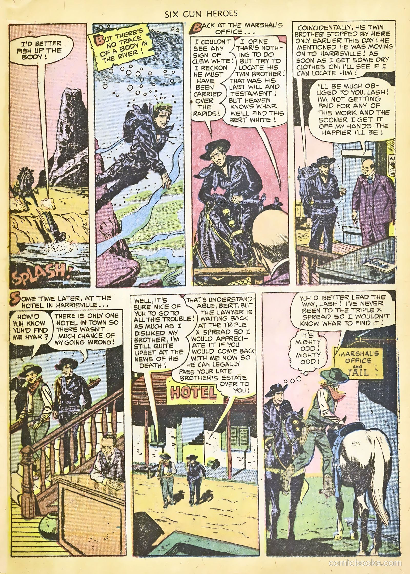 Six-Gun Heroes #22 — page 25 of 36