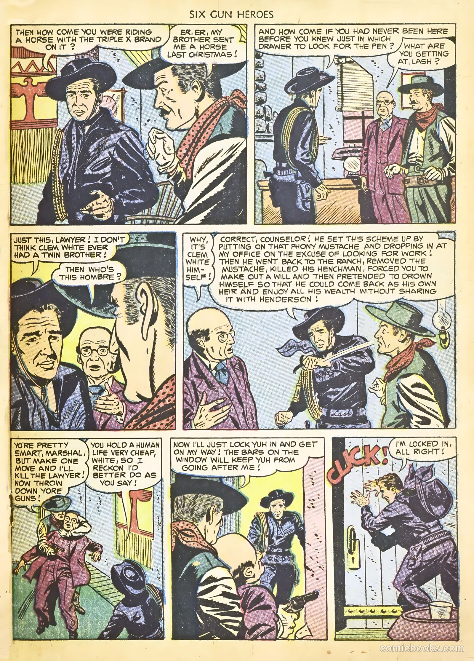 Six-Gun Heroes #22 — page 27 of 36