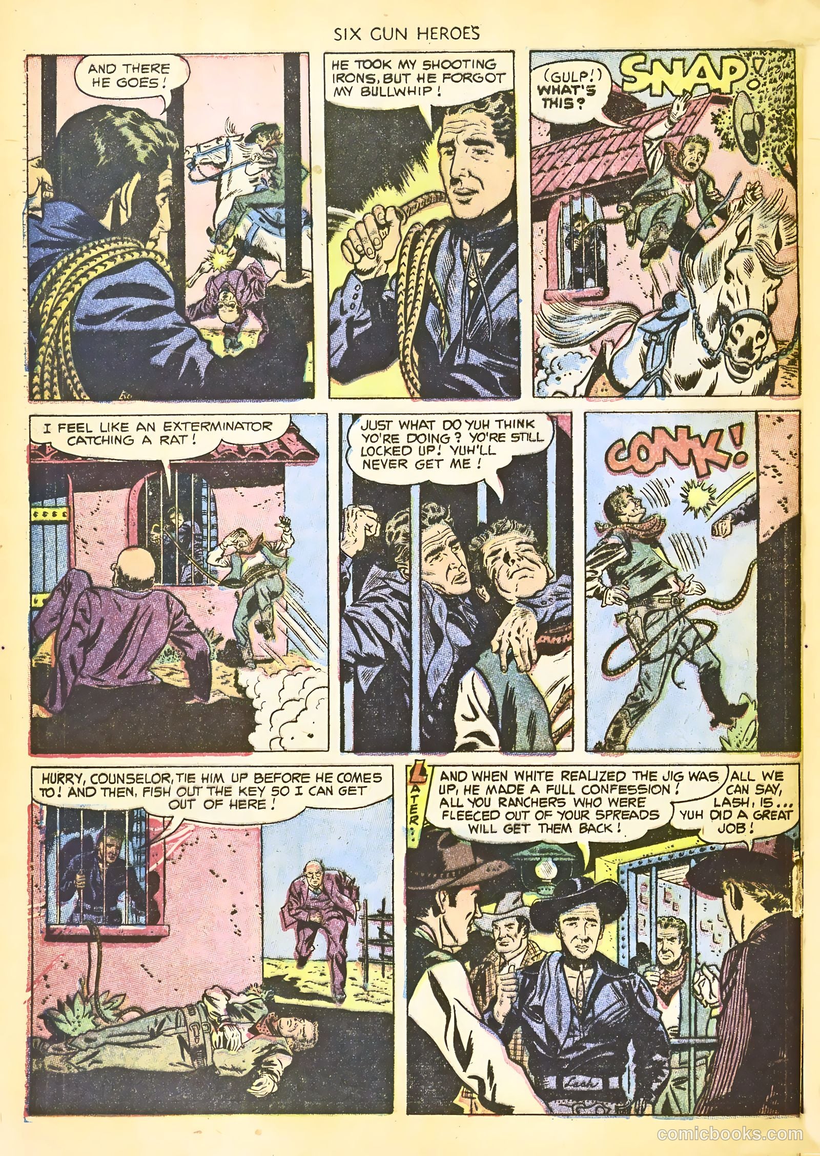 Six-Gun Heroes #22 — page 28 of 36