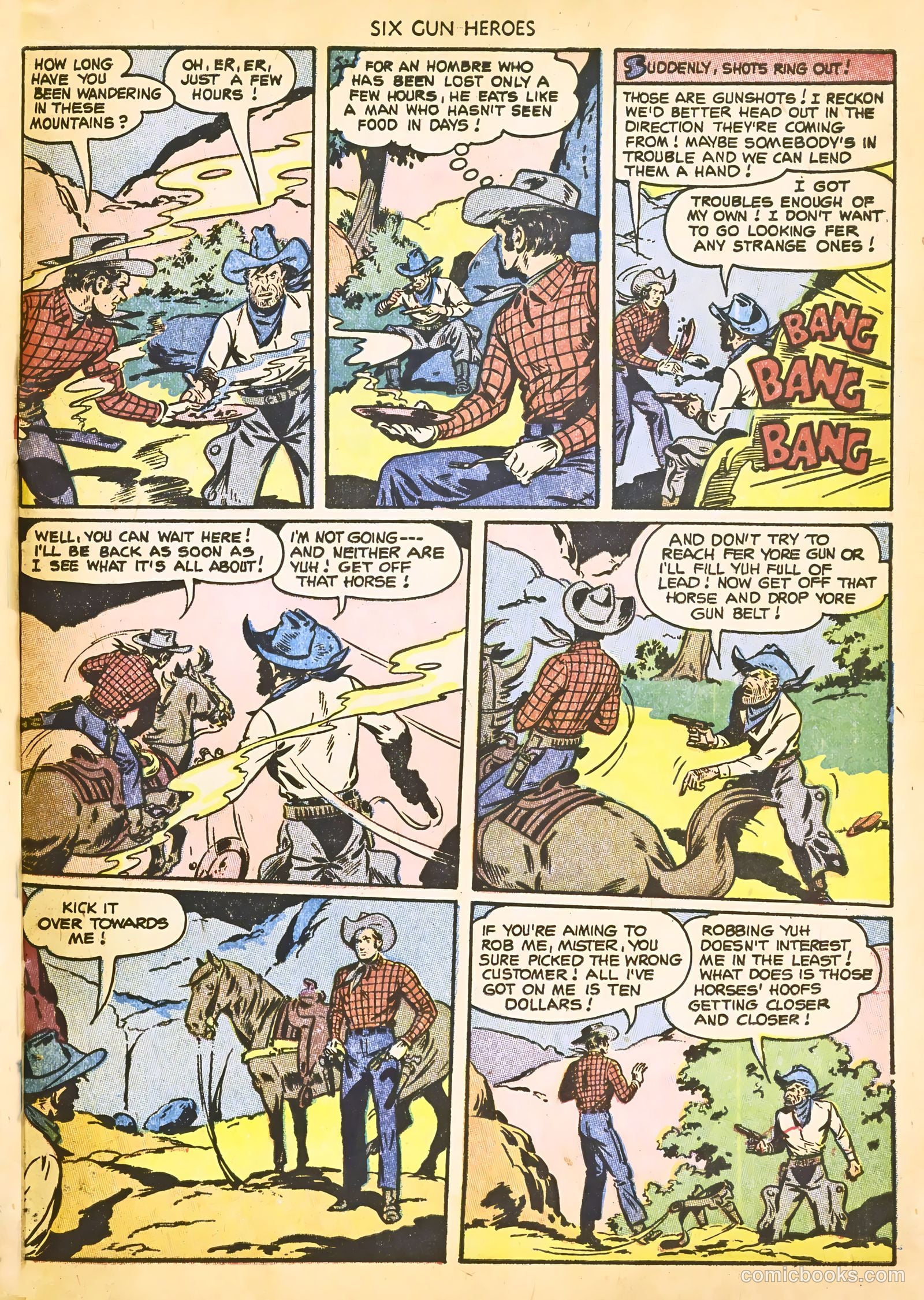 Six-Gun Heroes #22 — page 31 of 36