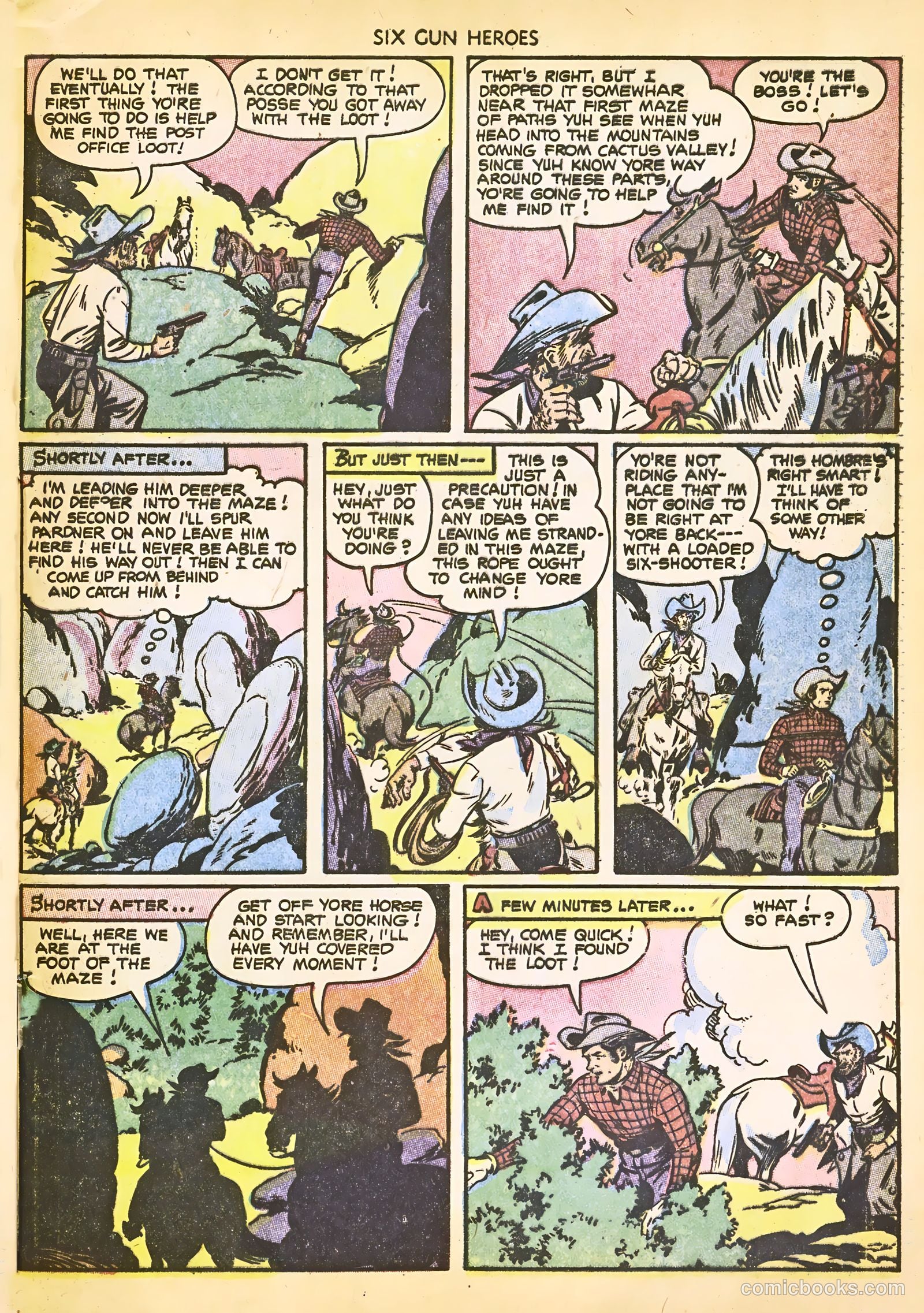 Six-Gun Heroes #22 — page 33 of 36