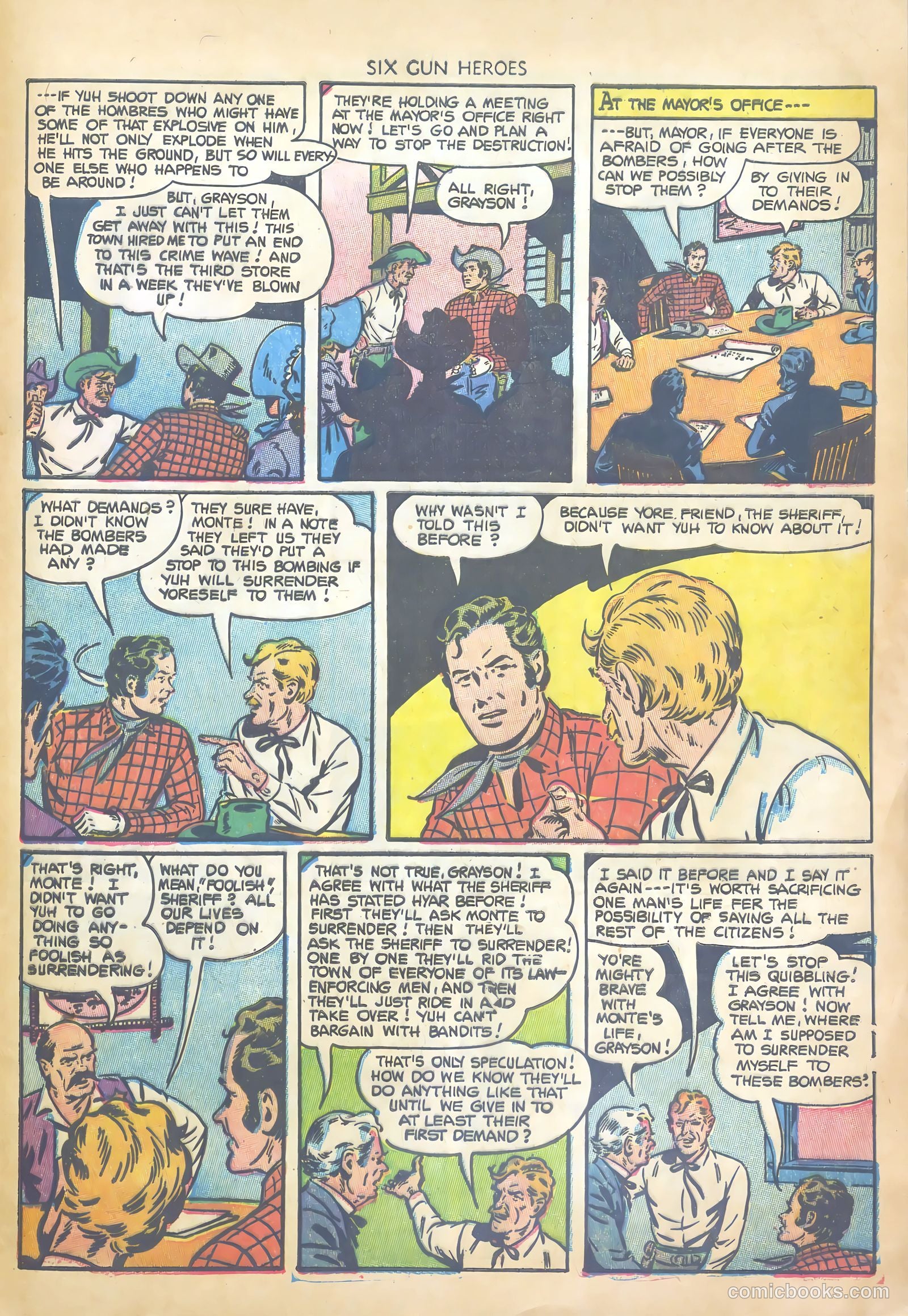 Six-Gun Heroes #23 — page 29 of 36