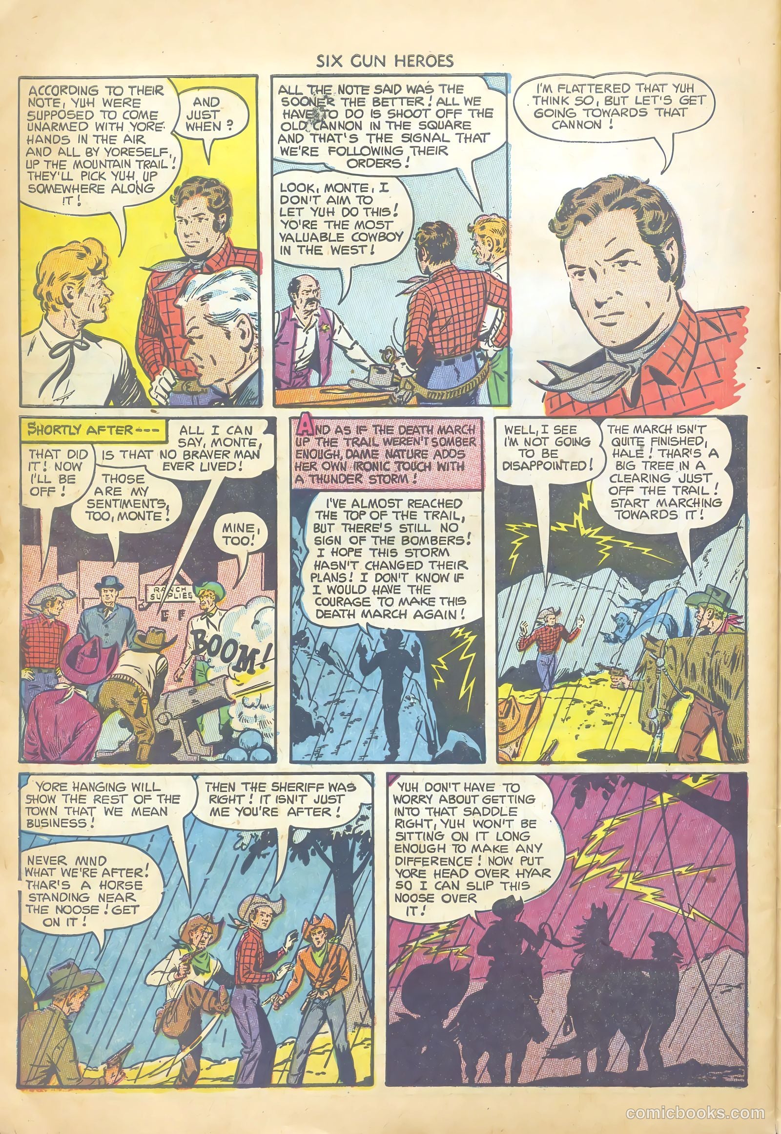 Six-Gun Heroes #23 — page 30 of 36