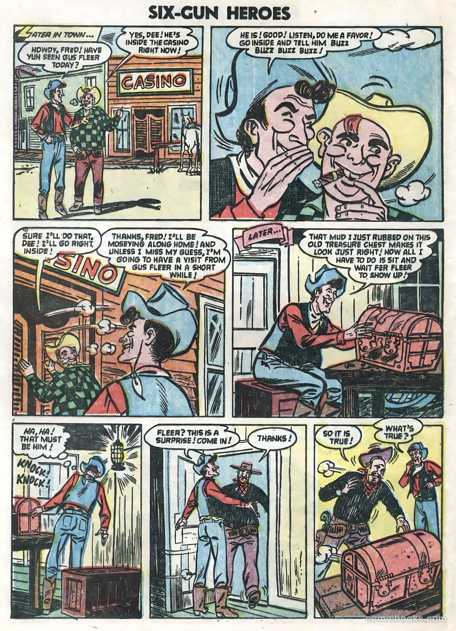 Six-Gun Heroes #24 — page 32 of 36