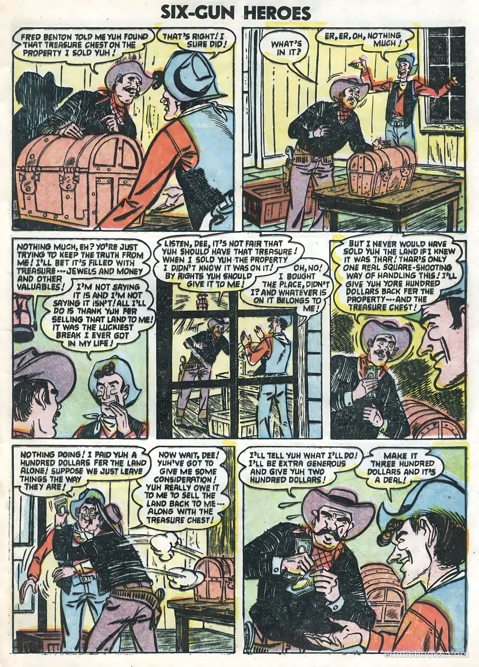 Six-Gun Heroes #24 — page 33 of 36