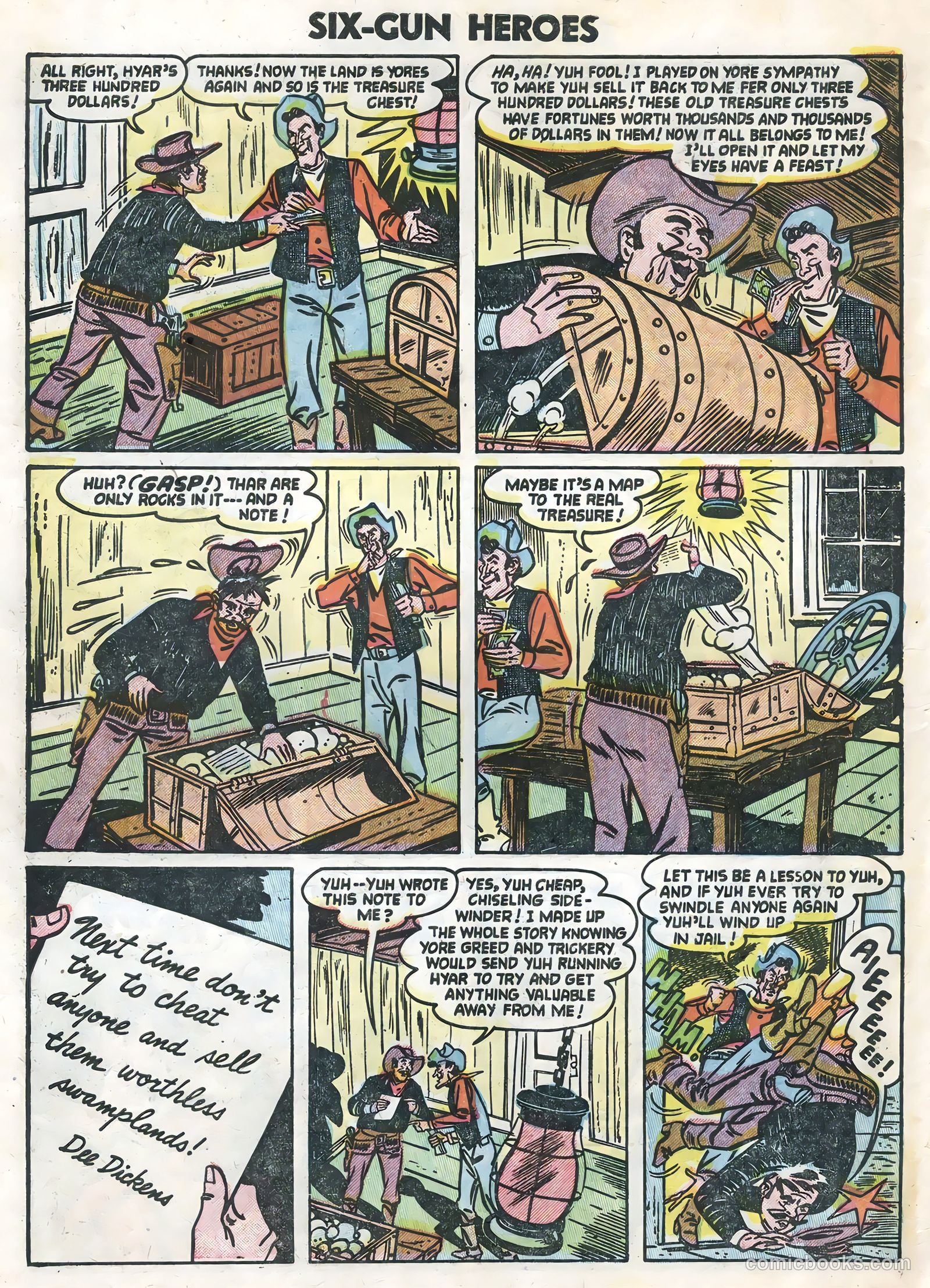 Six-Gun Heroes #24 — page 34 of 36