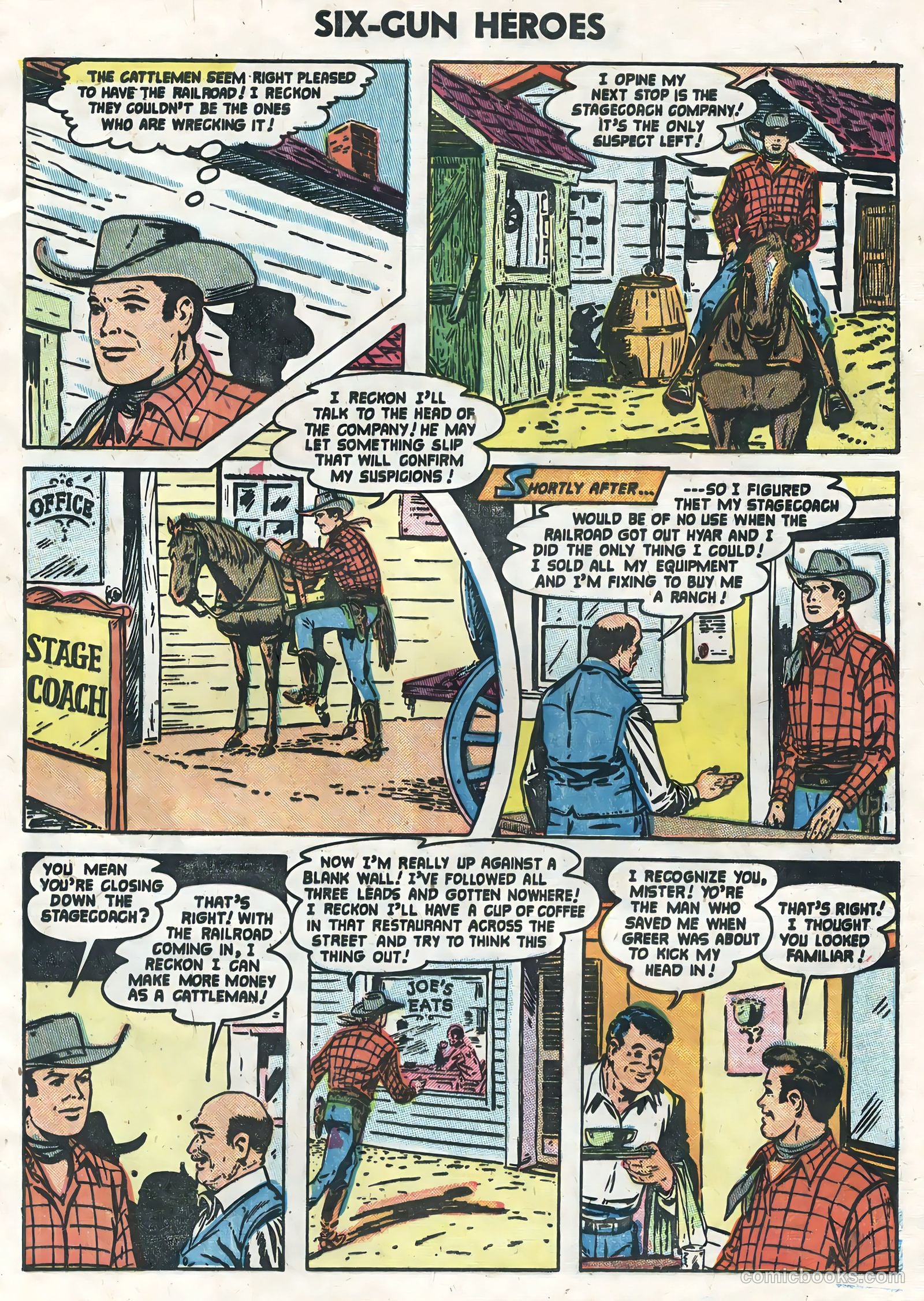 Six-Gun Heroes #25 — page 9 of 36