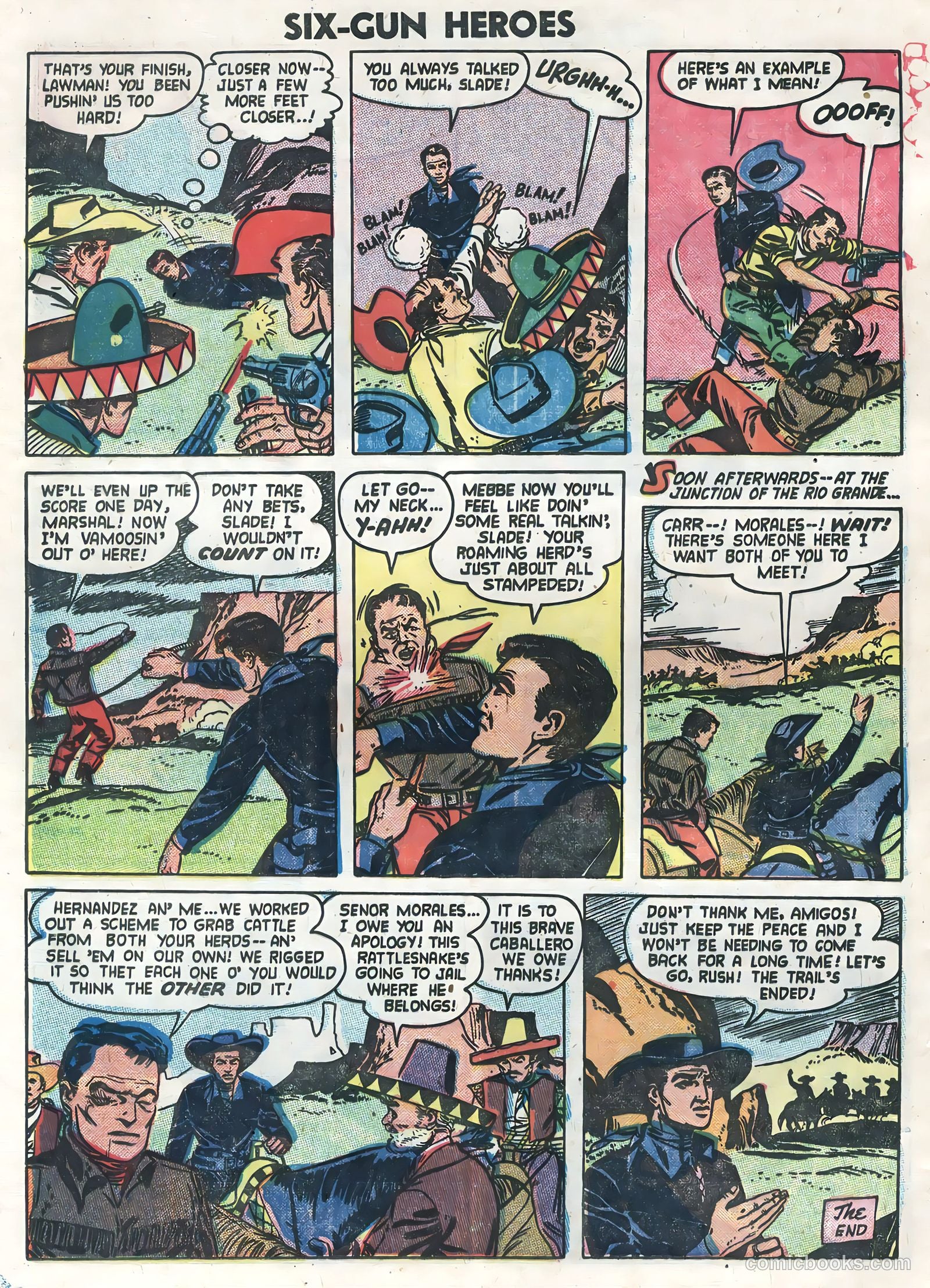 Six-Gun Heroes #25 — page 28 of 36