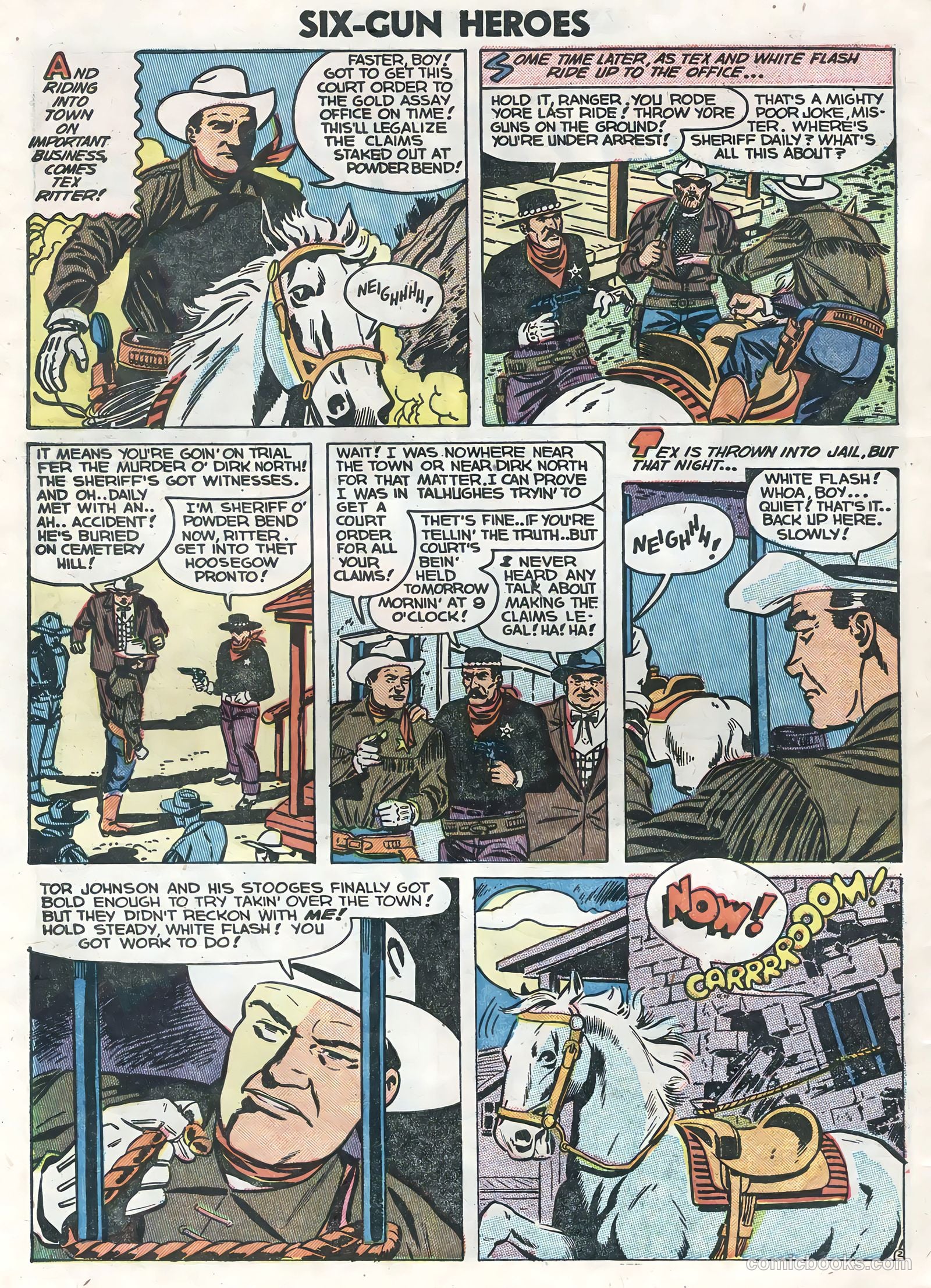 Six-Gun Heroes #25 — page 30 of 36