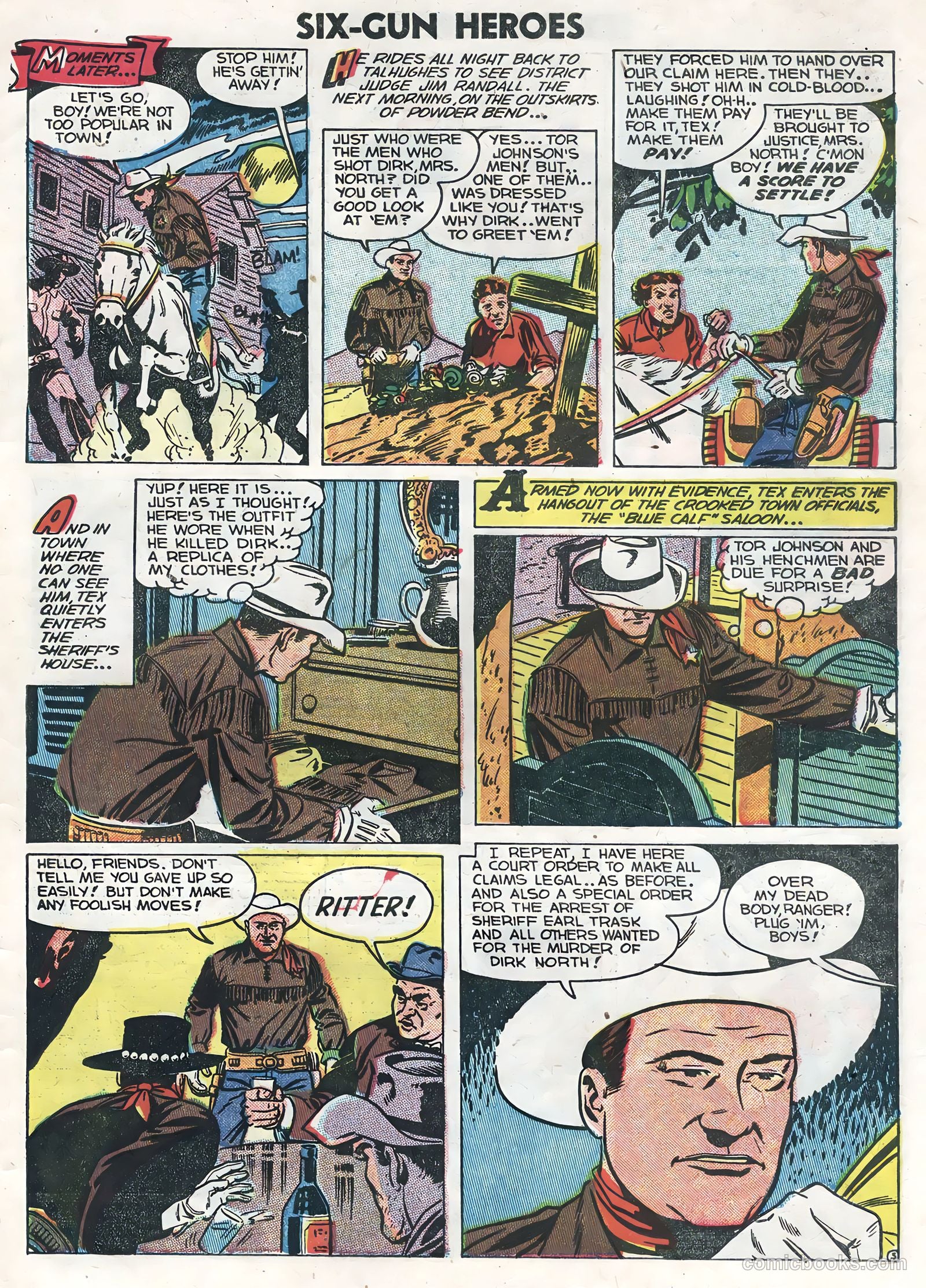 Six-Gun Heroes #25 — page 31 of 36