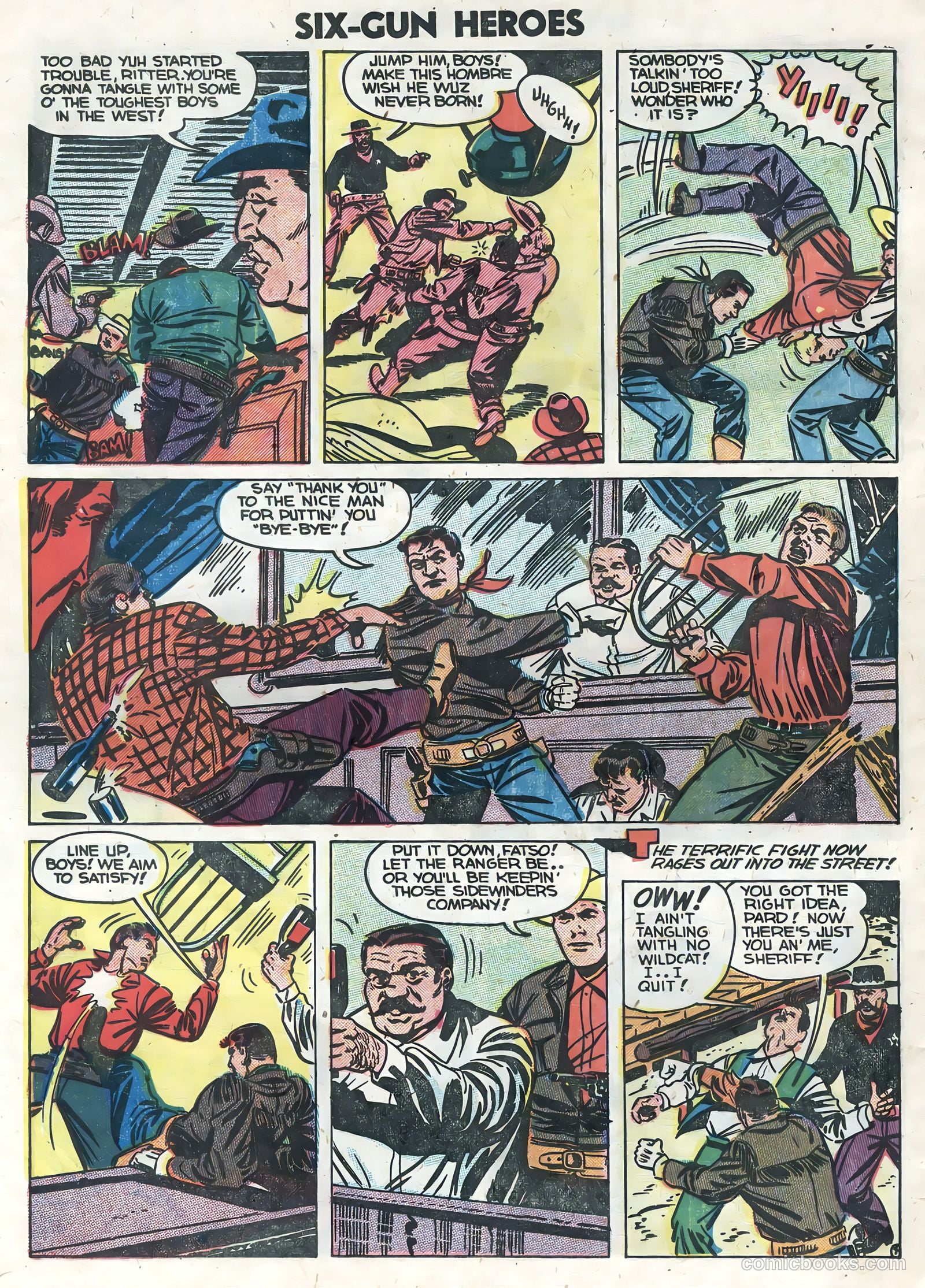 Six-Gun Heroes #25 — page 32 of 36