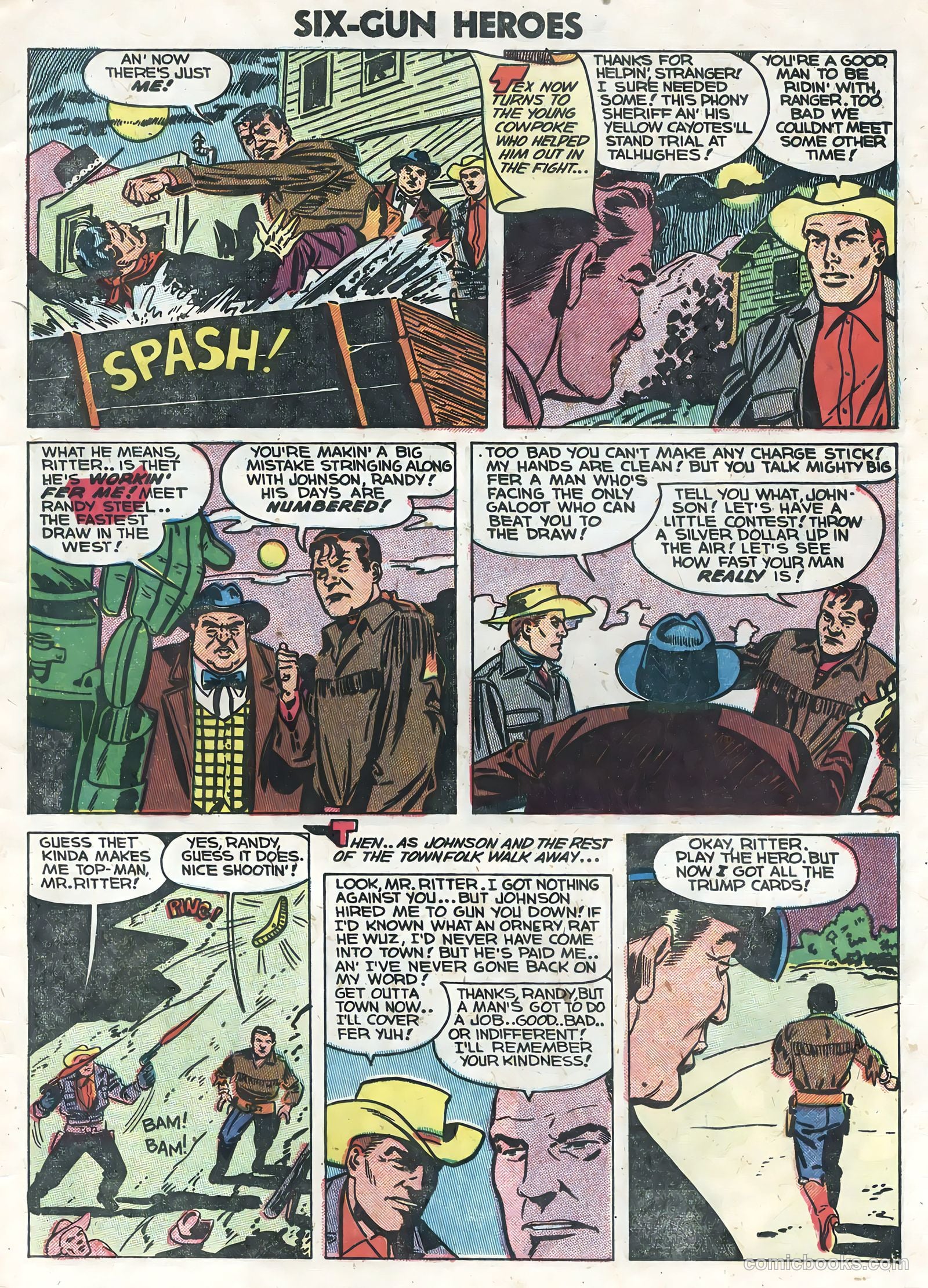 Six-Gun Heroes #25 — page 33 of 36