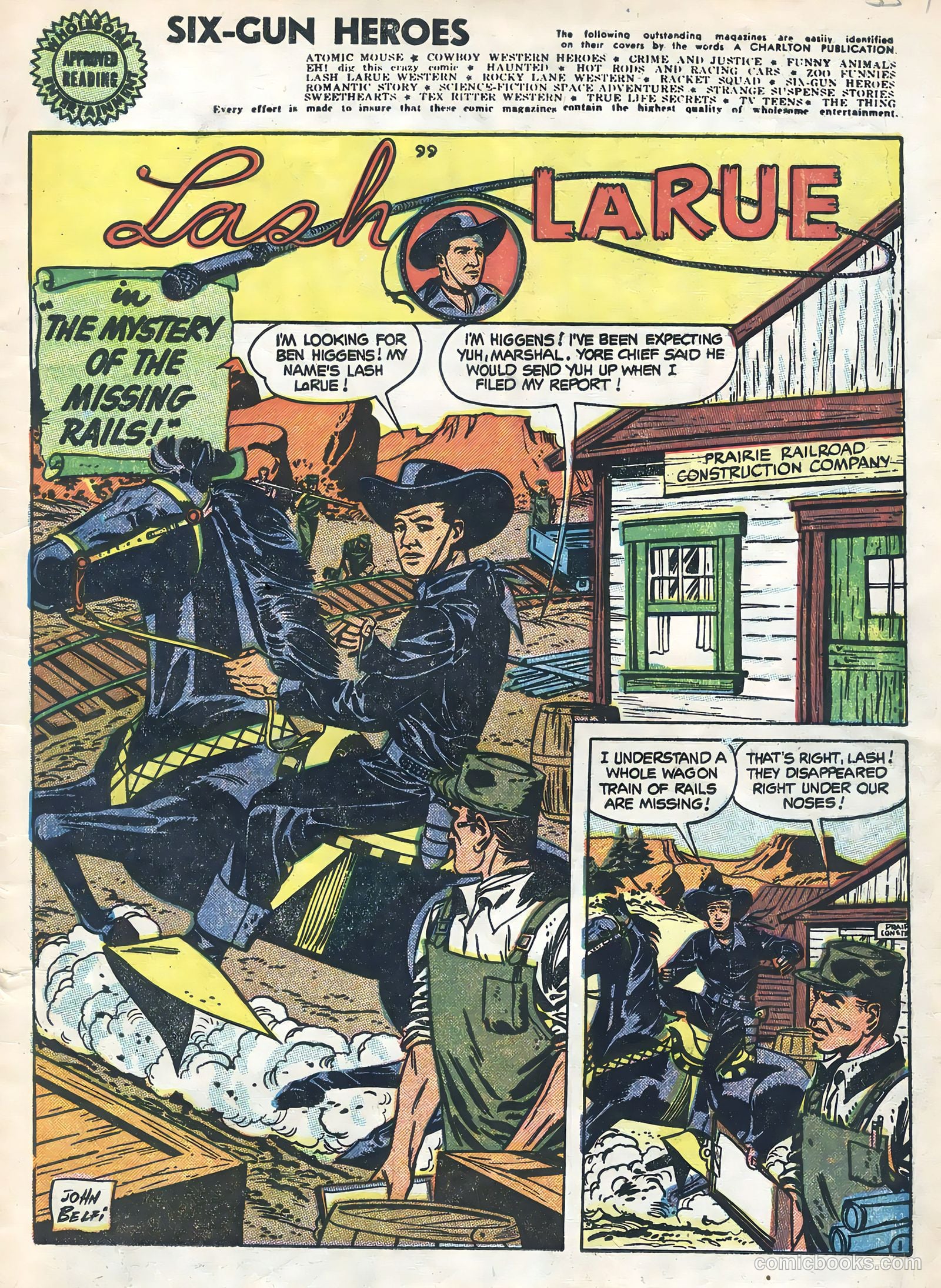 Six-Gun Heroes #26 — page 3 of 36