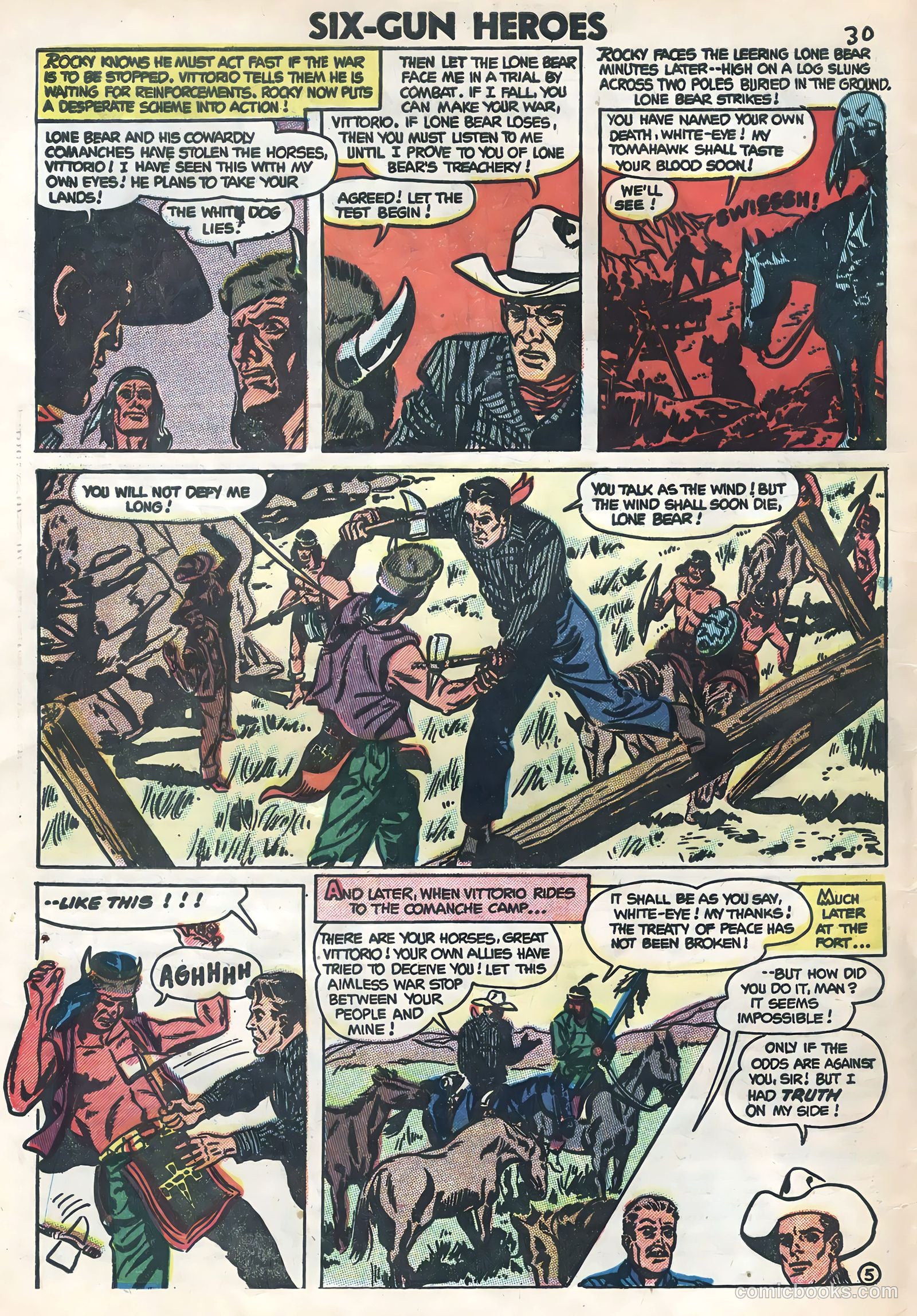 Six-Gun Heroes #26 — page 32 of 36