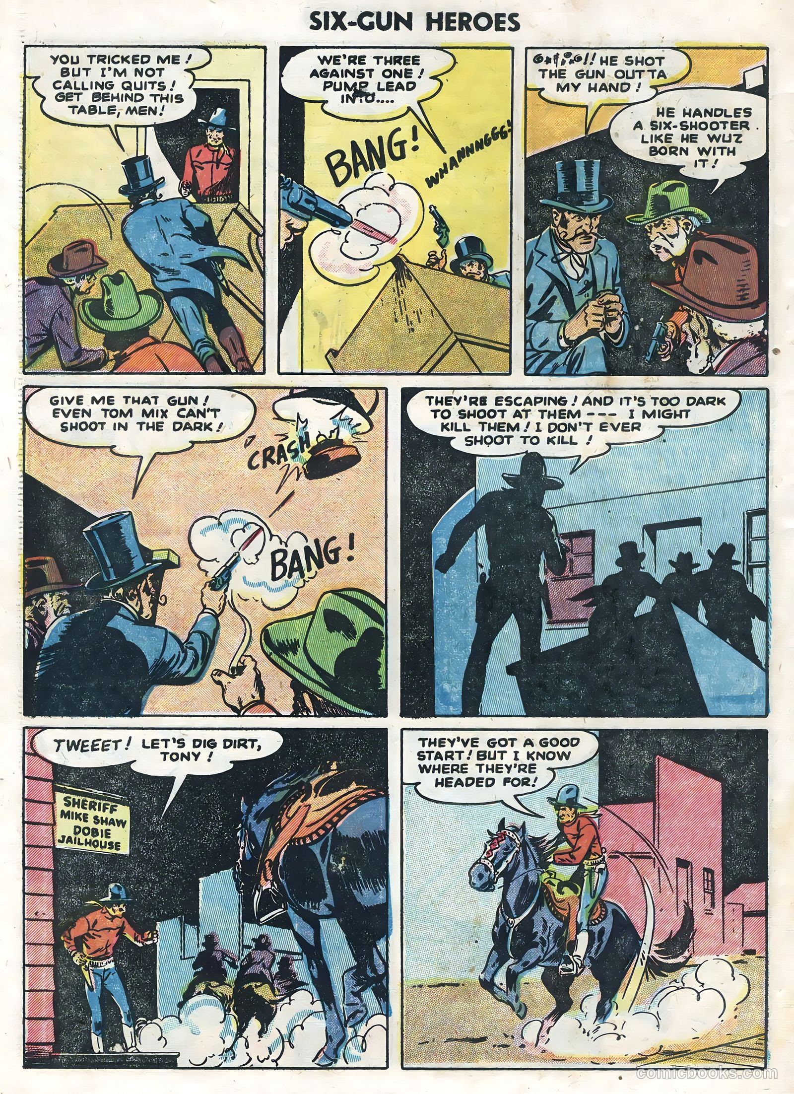 Six-Gun Heroes #27 — page 30 of 36