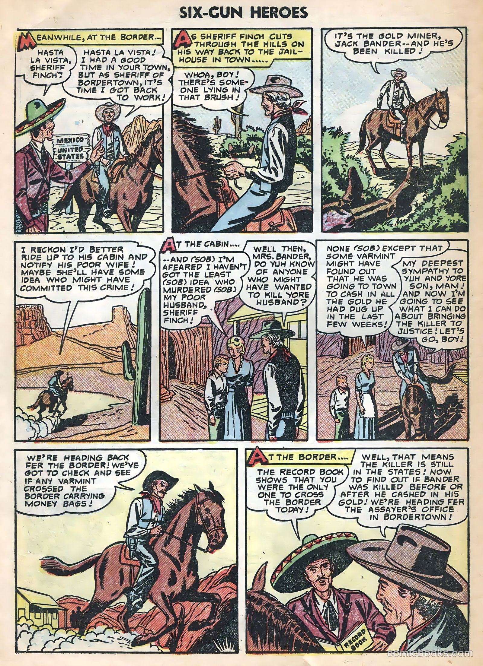 Six-Gun Heroes #28 — page 10 of 36