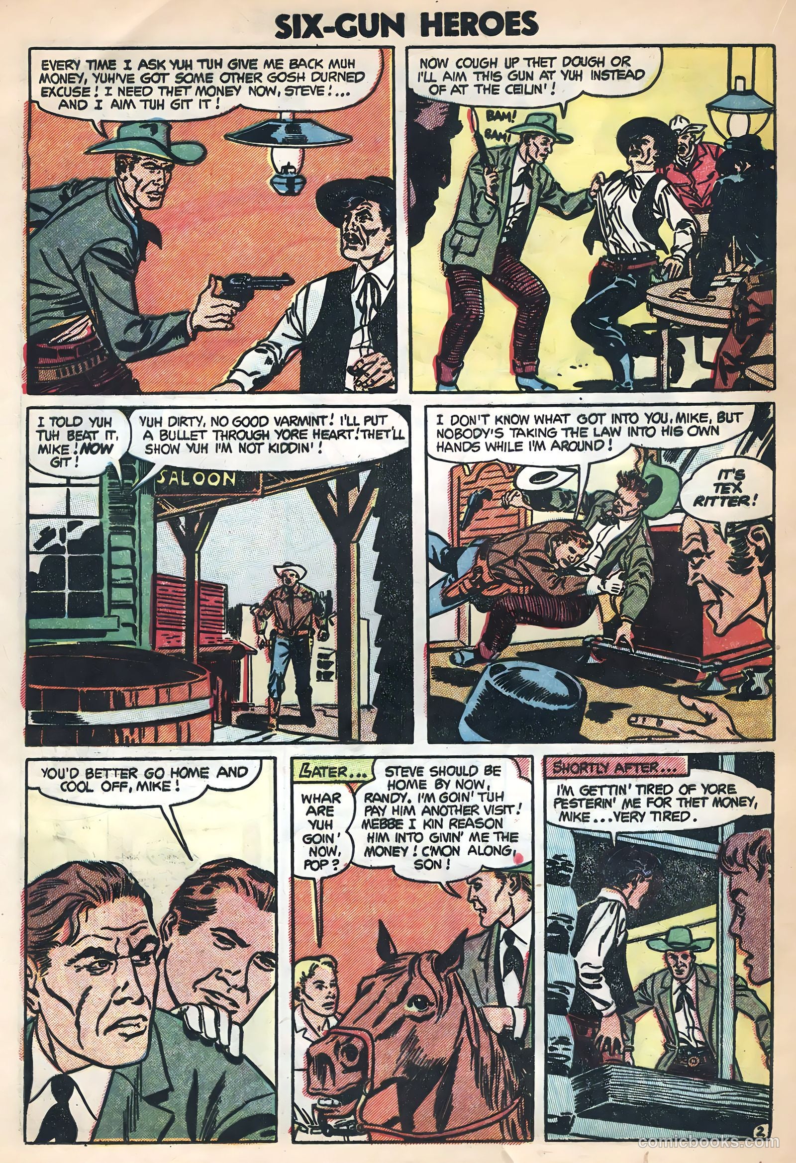 Six-Gun Heroes #28 — page 20 of 36