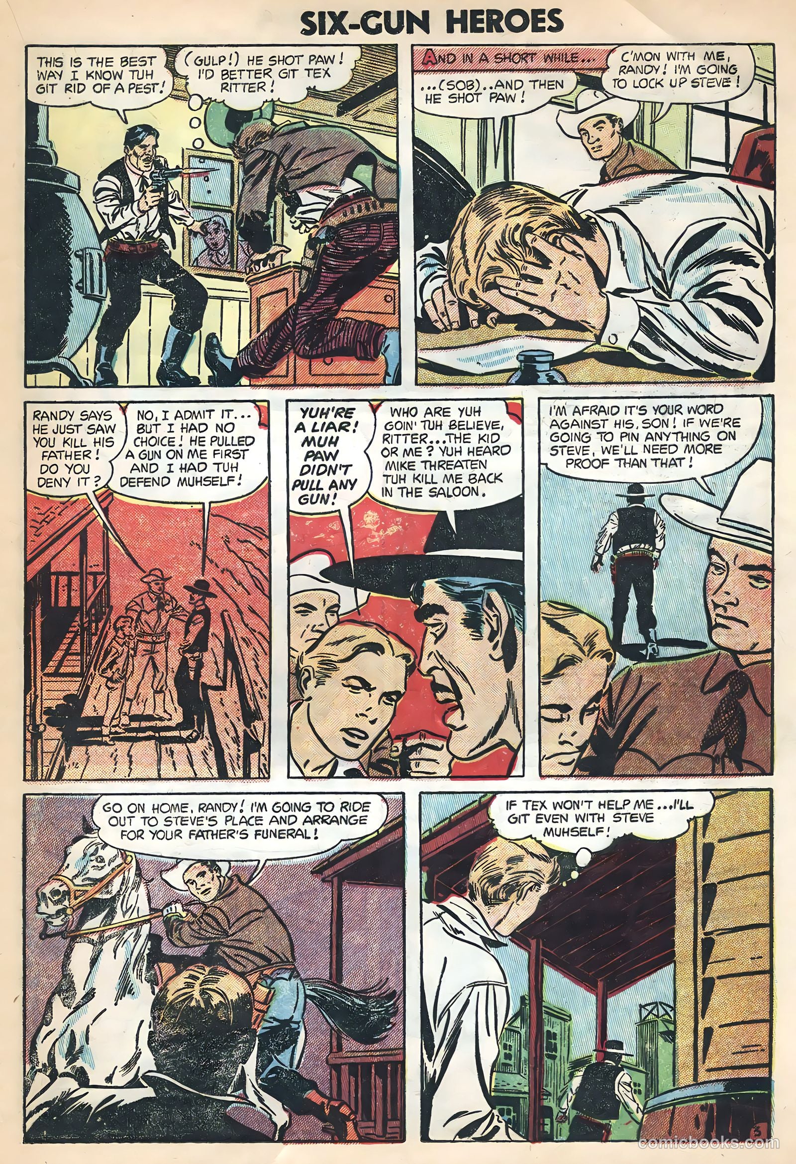 Six-Gun Heroes #28 — page 21 of 36