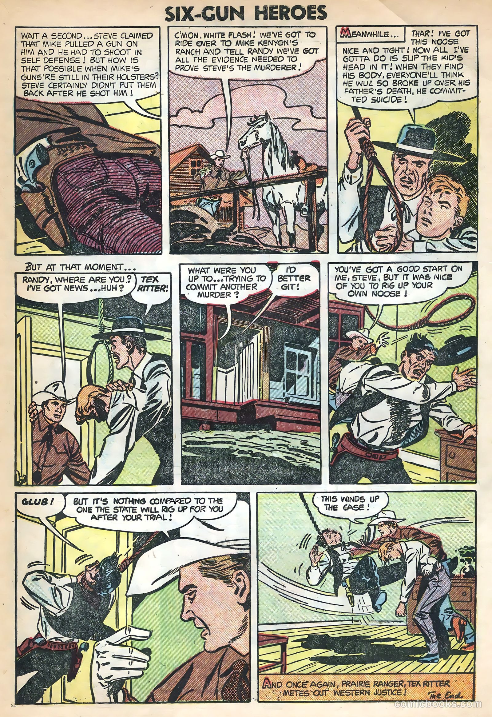 Six-Gun Heroes #28 — page 23 of 36