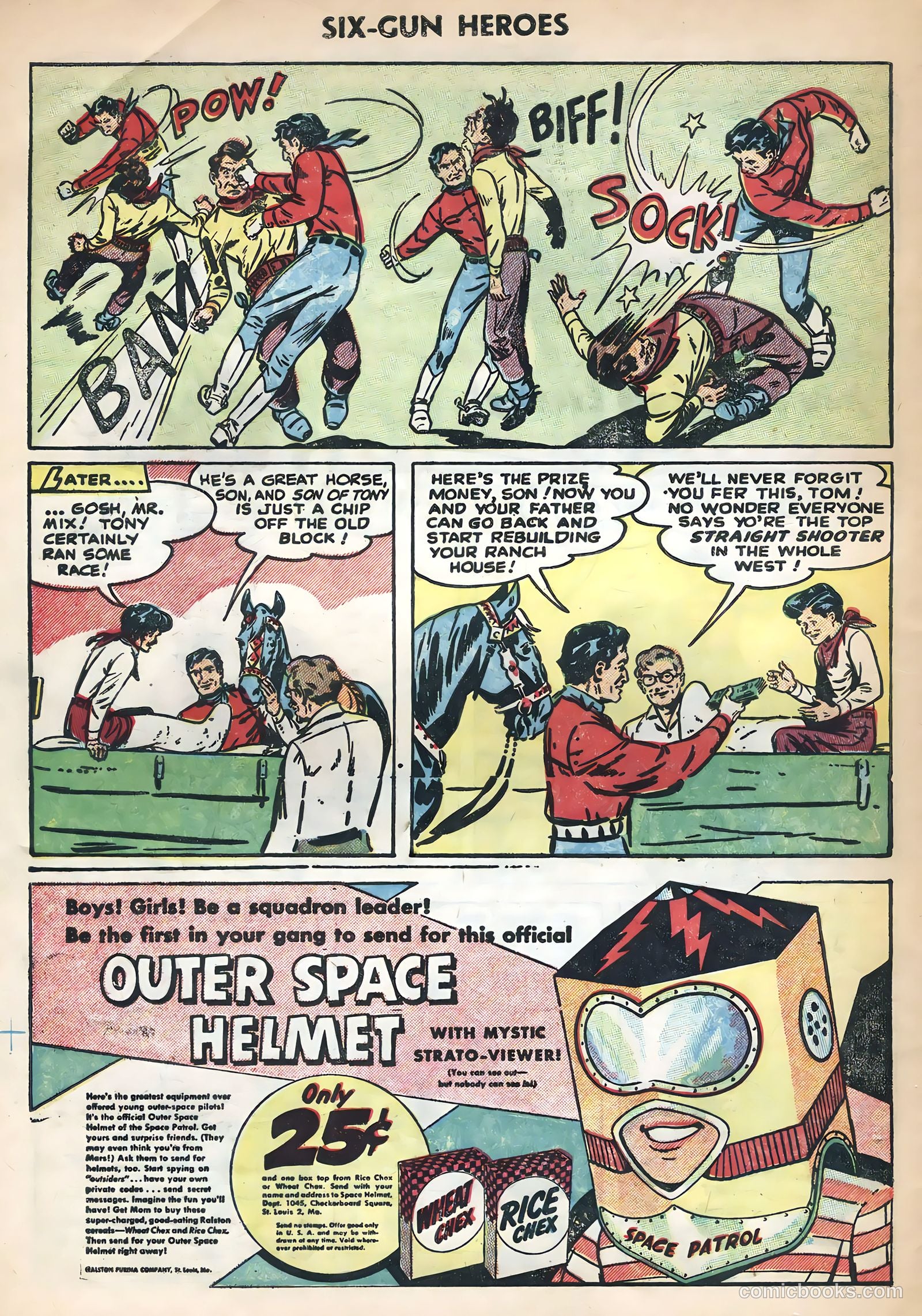 Six-Gun Heroes #28 — page 32 of 36