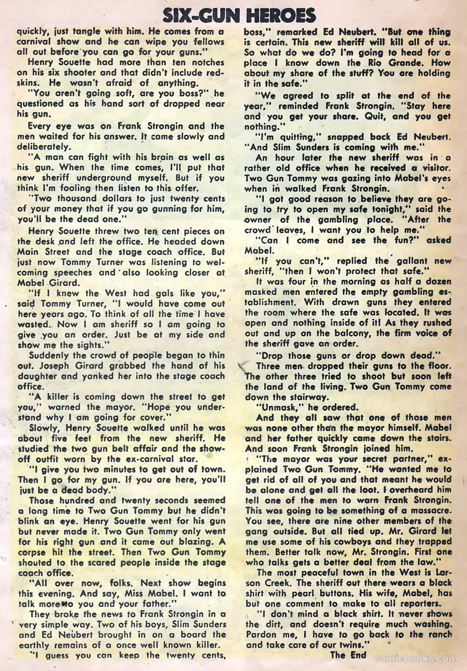 Six-Gun Heroes #29 — page 16 of 36