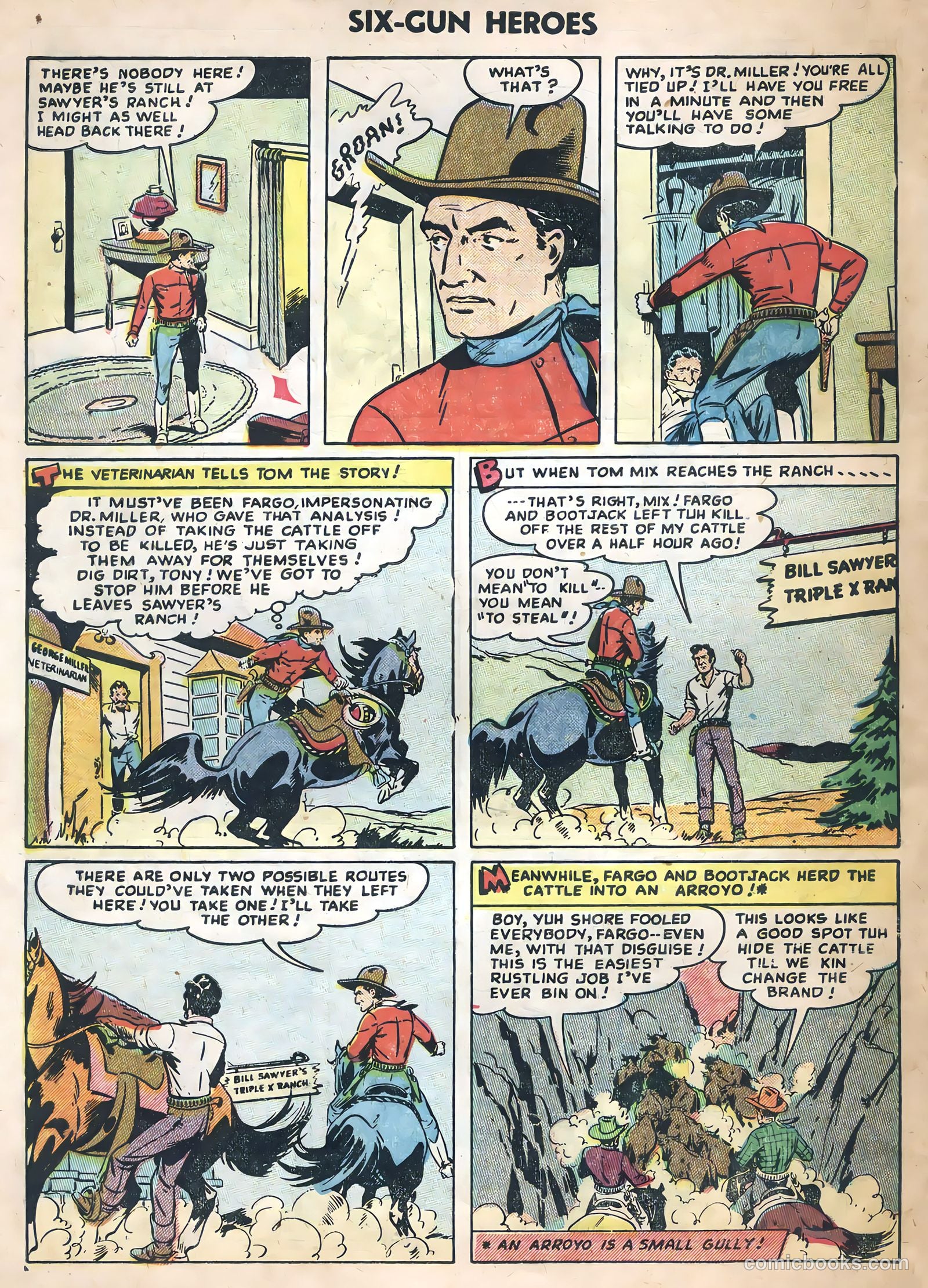 Six-Gun Heroes #29 — page 30 of 36