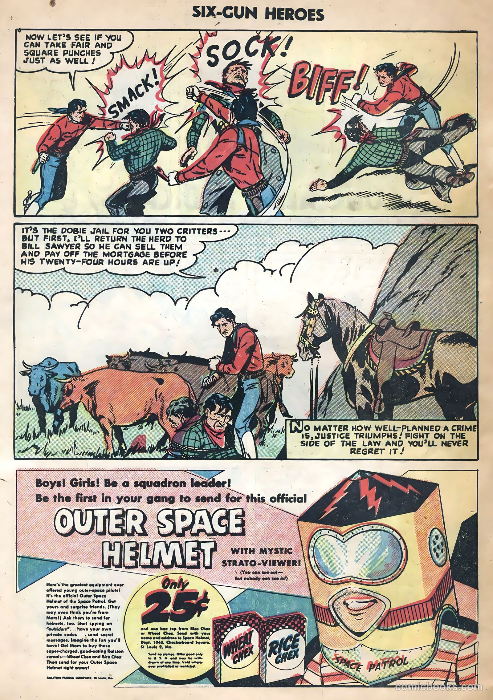 Six-Gun Heroes #29 — page 32 of 36