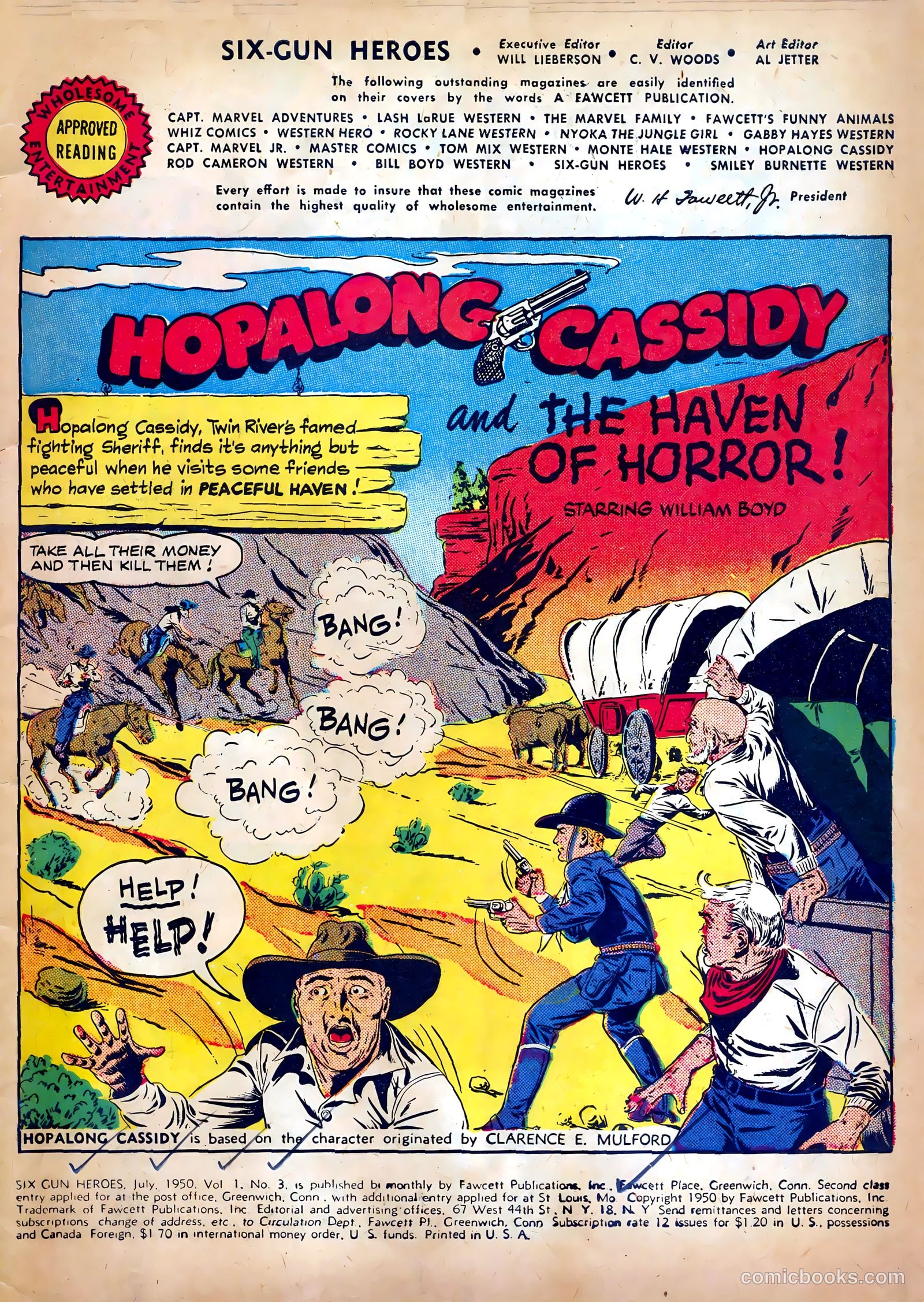 Six-Gun Heroes #3 — page 3 of 36