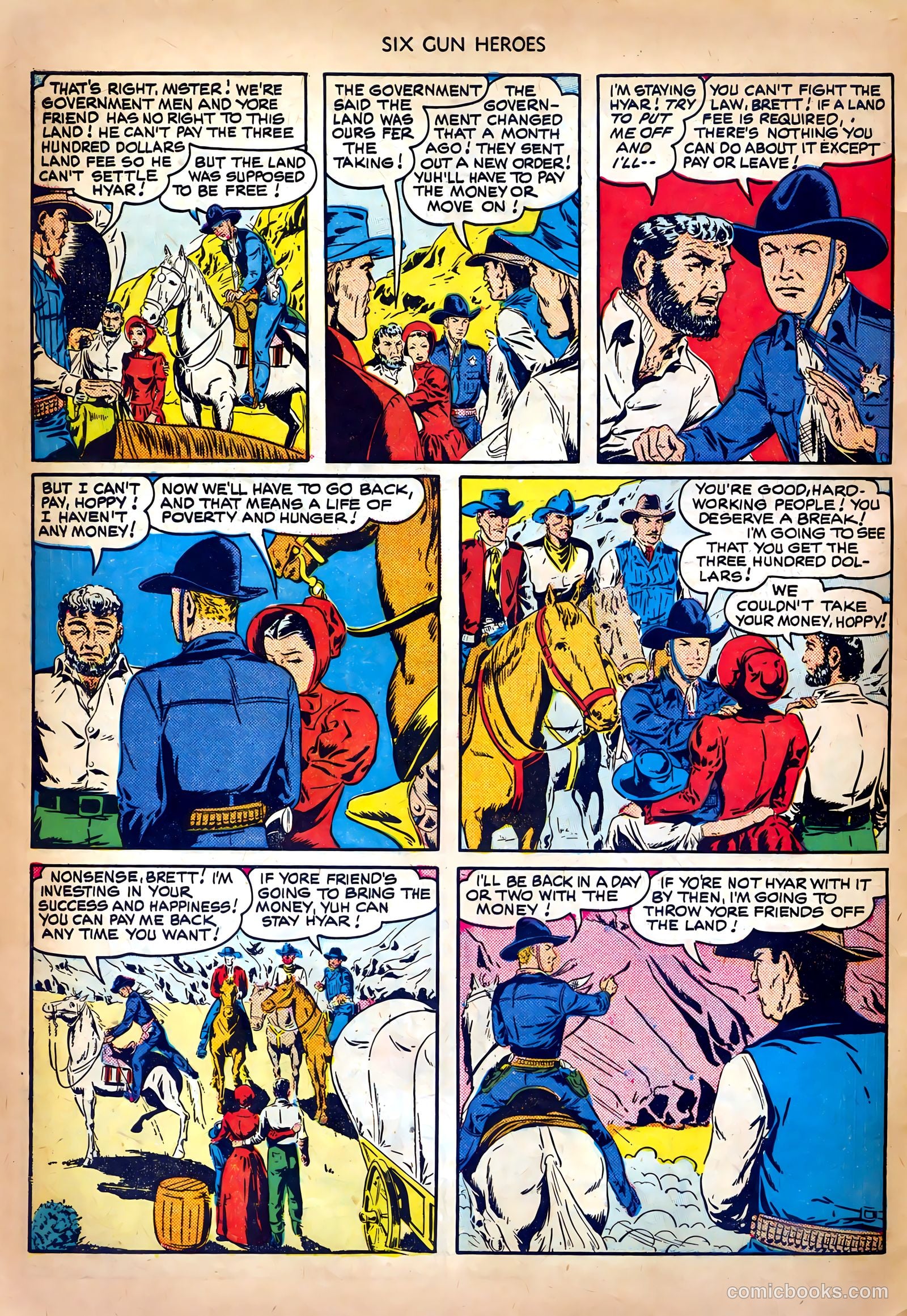 Six-Gun Heroes #3 — page 6 of 36