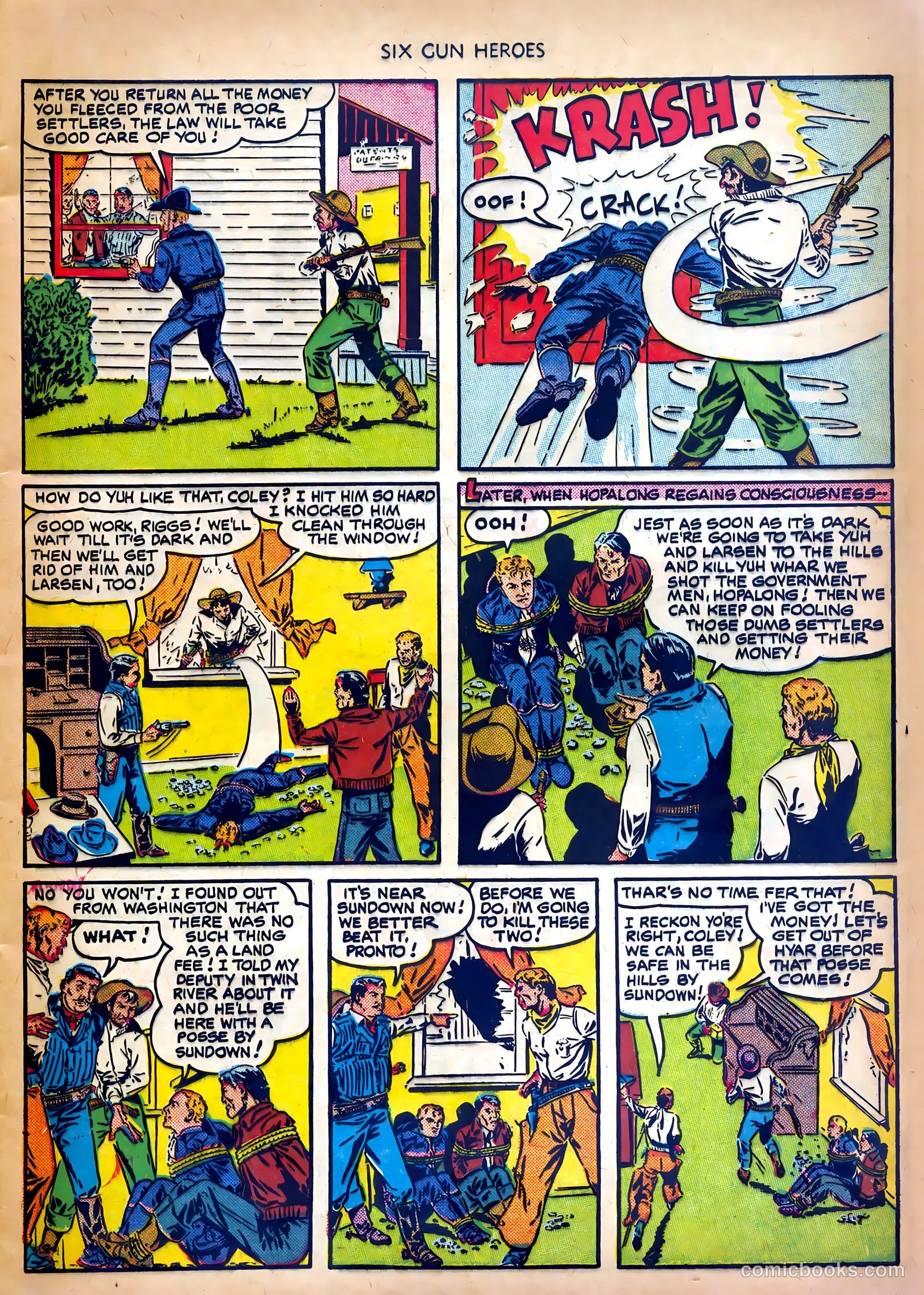 Six-Gun Heroes #3 — page 9 of 36