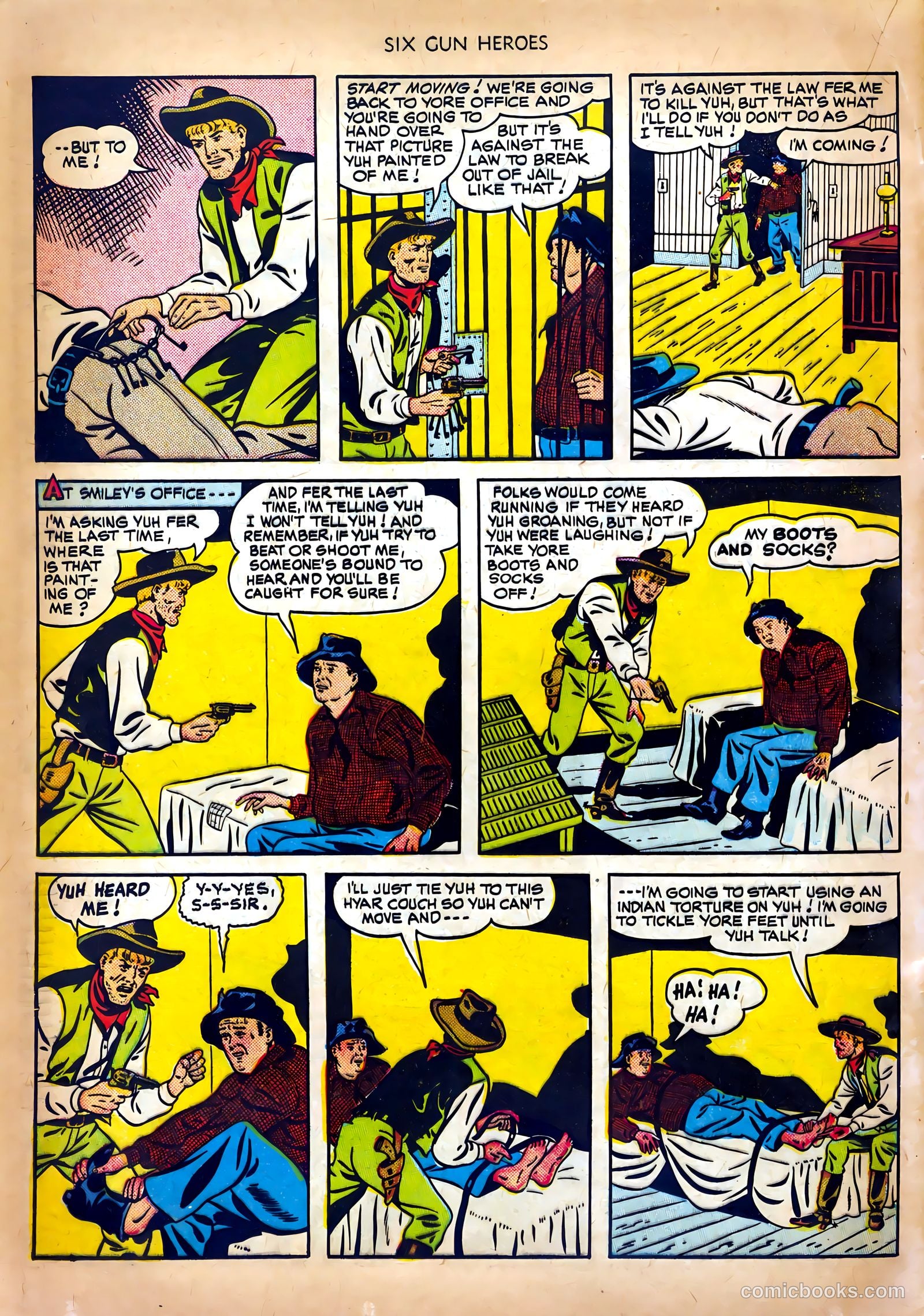 Six-Gun Heroes #3 — page 20 of 36