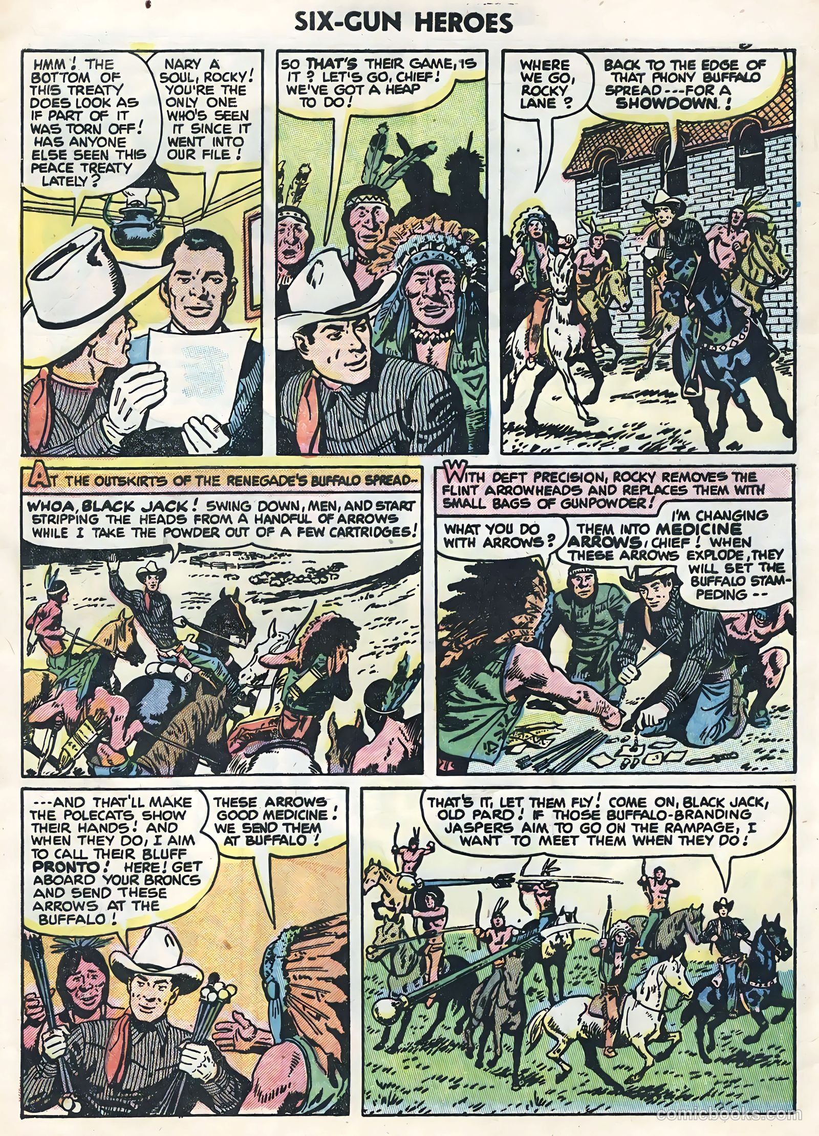 Six-Gun Heroes #30 — page 8 of 36