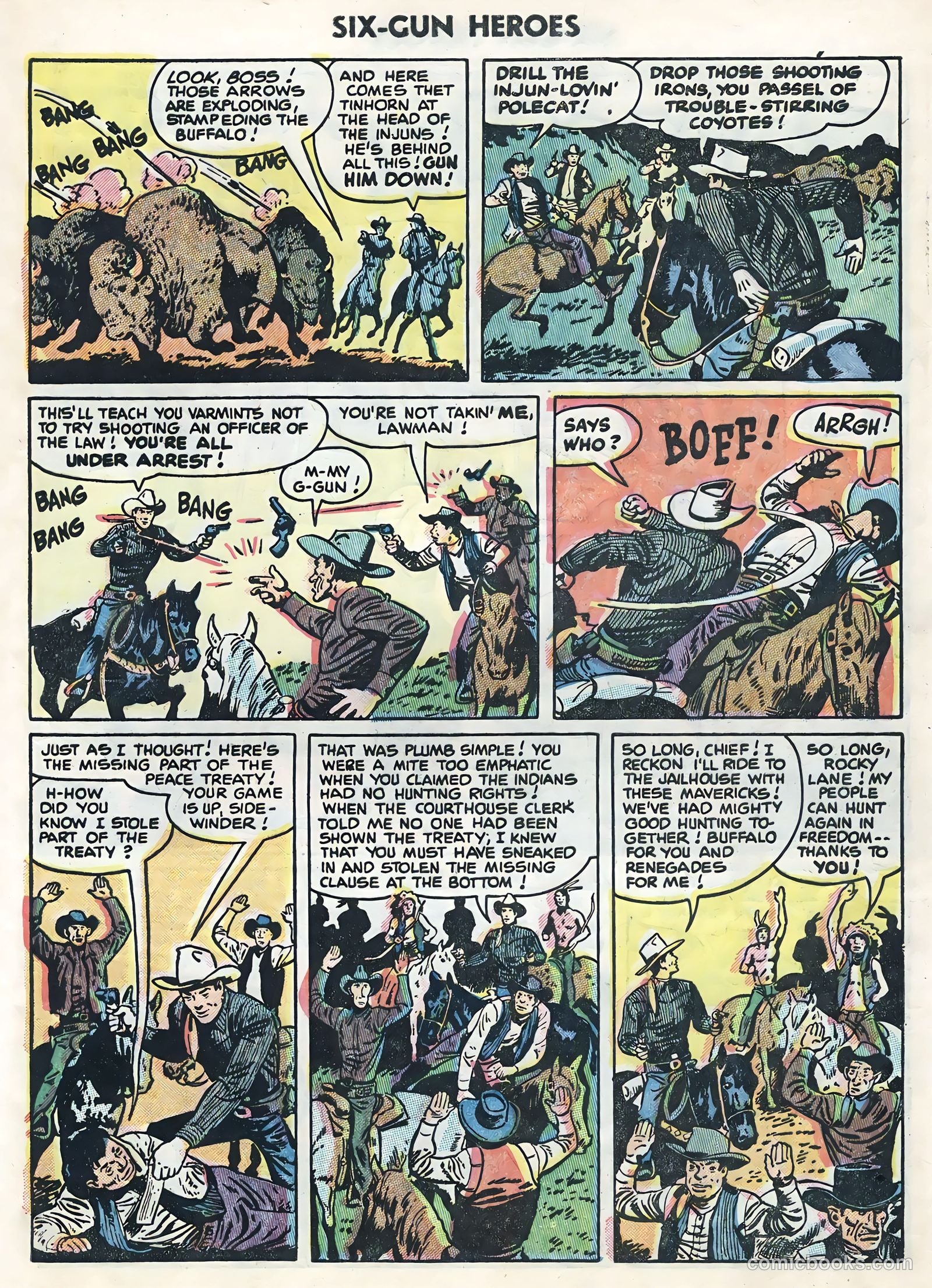 Six-Gun Heroes #30 — page 9 of 36